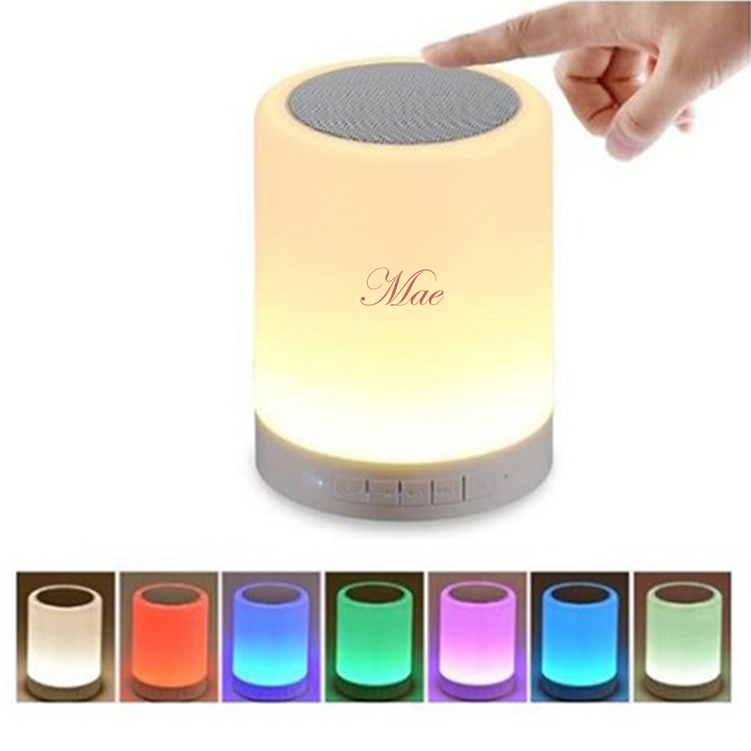 Wirless Speaker and LED Lamp All in One