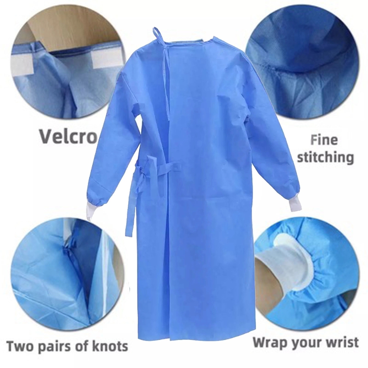 Protective Gown- 45gsm SMS