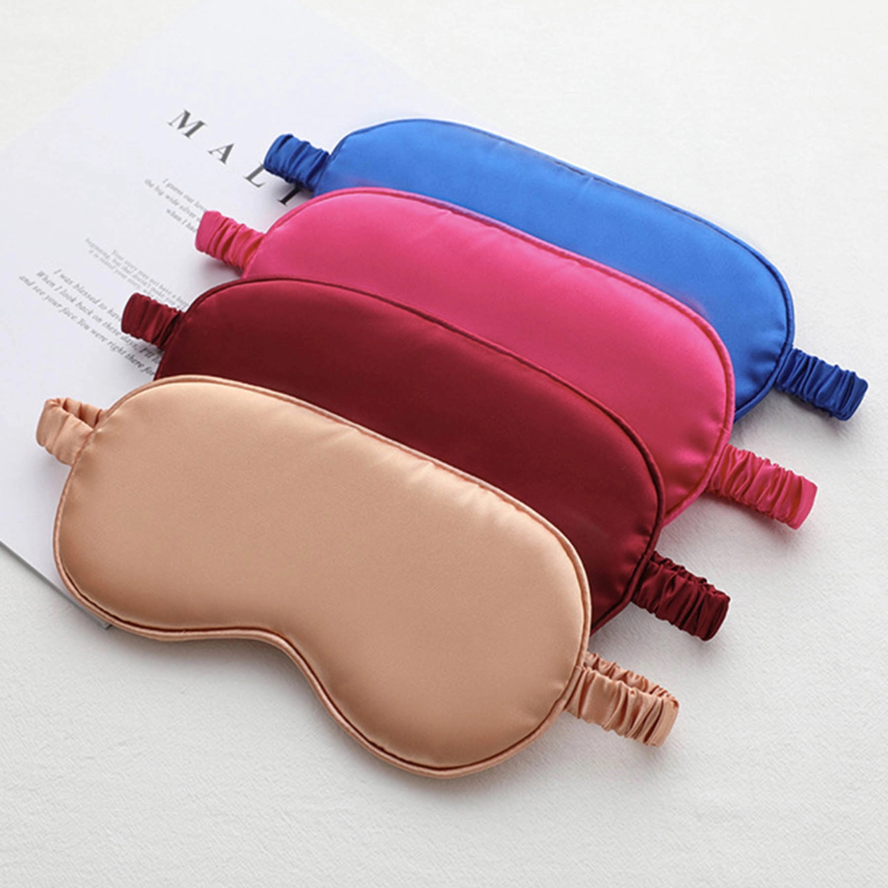 Silk Satin Sleep Eye Mask - Image 3