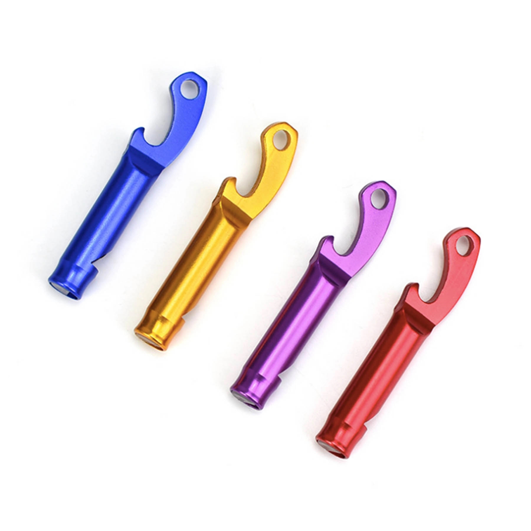 2 in 1 Aluminum Alloy Bottle Opener Whistle
