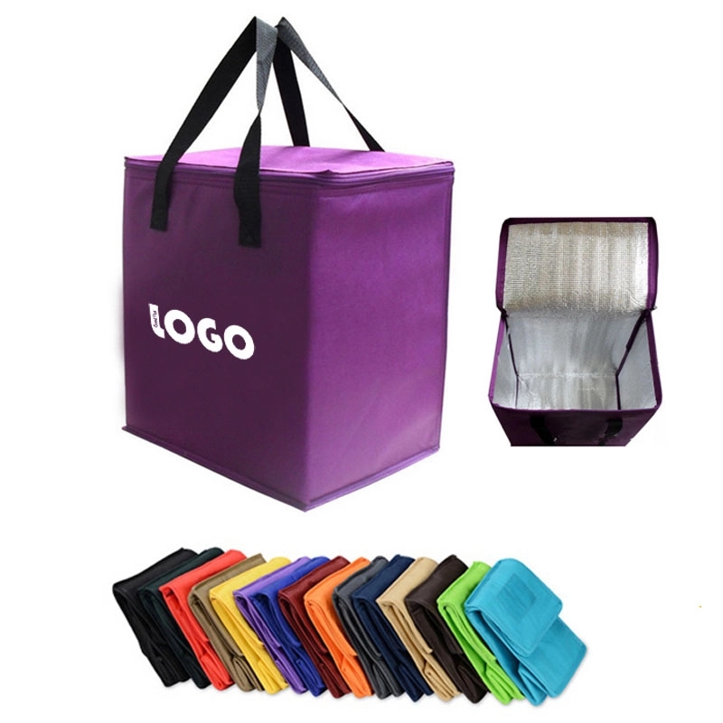 Large Capacity Handheld Aluminum Foil Insulated Bag