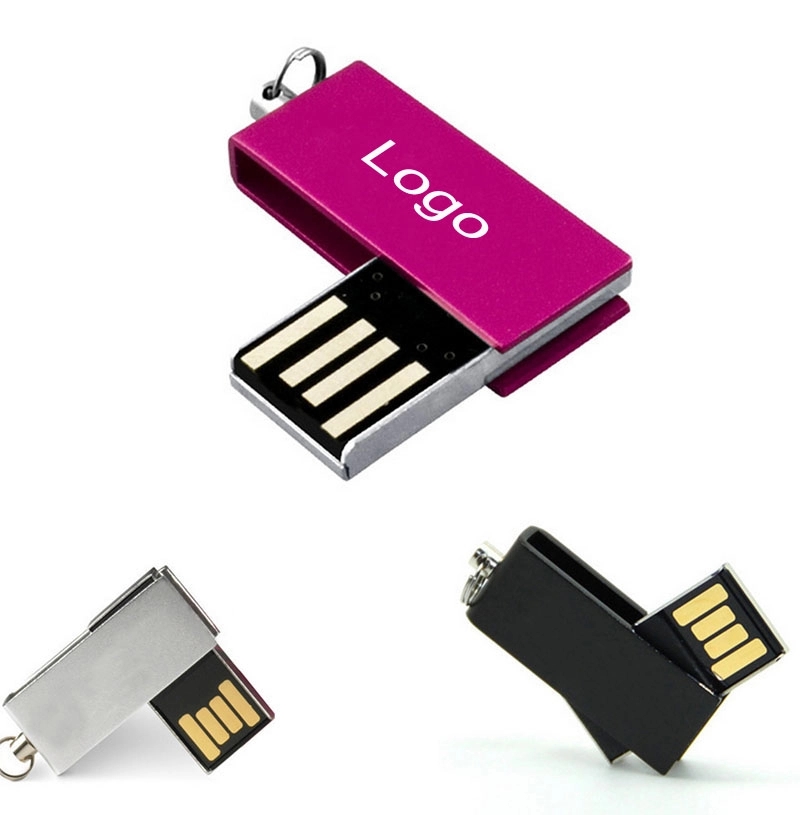Metal rotate usb flash drives