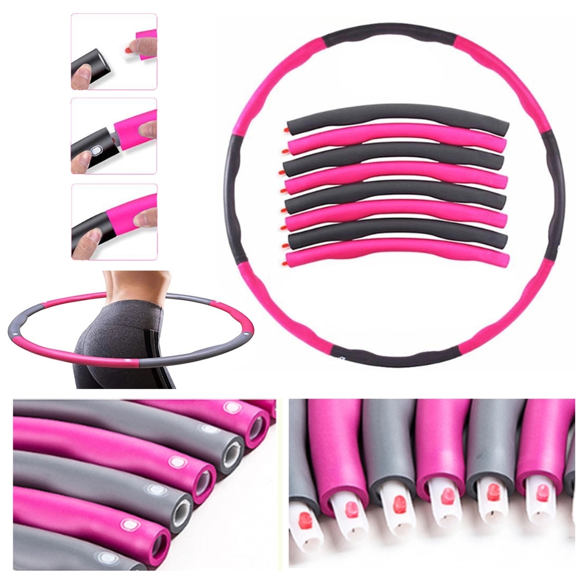 Removable Foam Hula Hoop