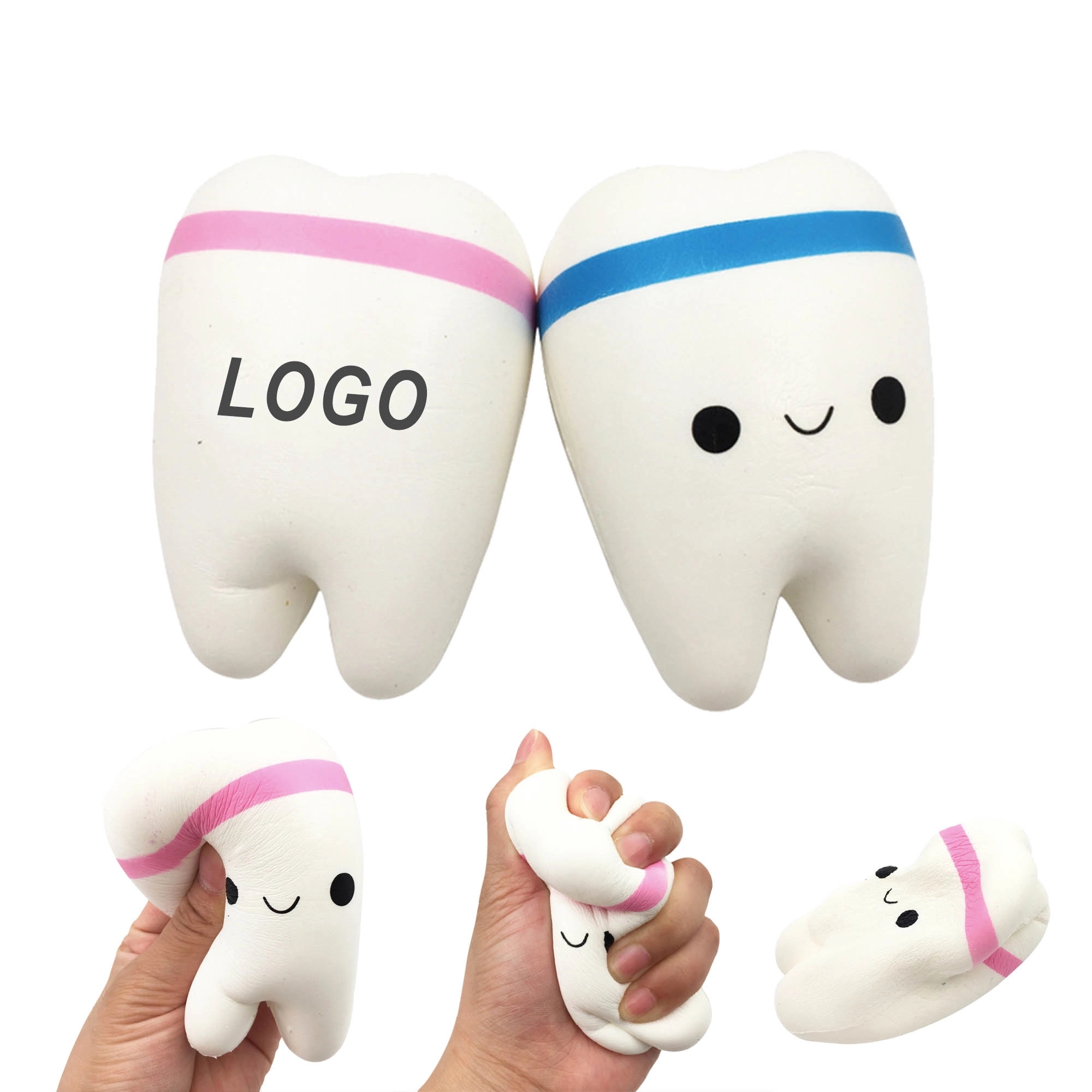 Slow Rising Scented Squishy Cute Tooth Model