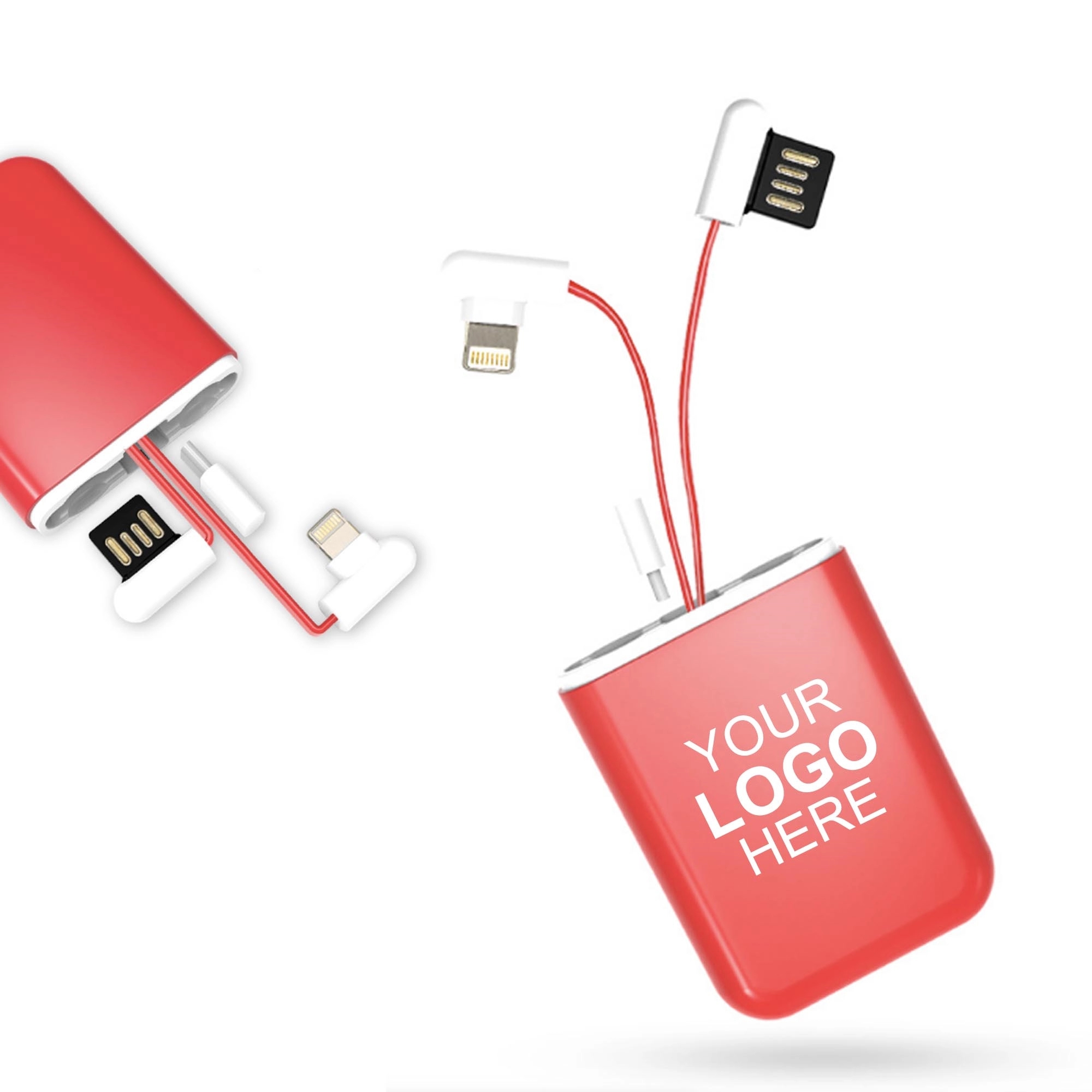 3 in 1 Retractable USB Charging Cable