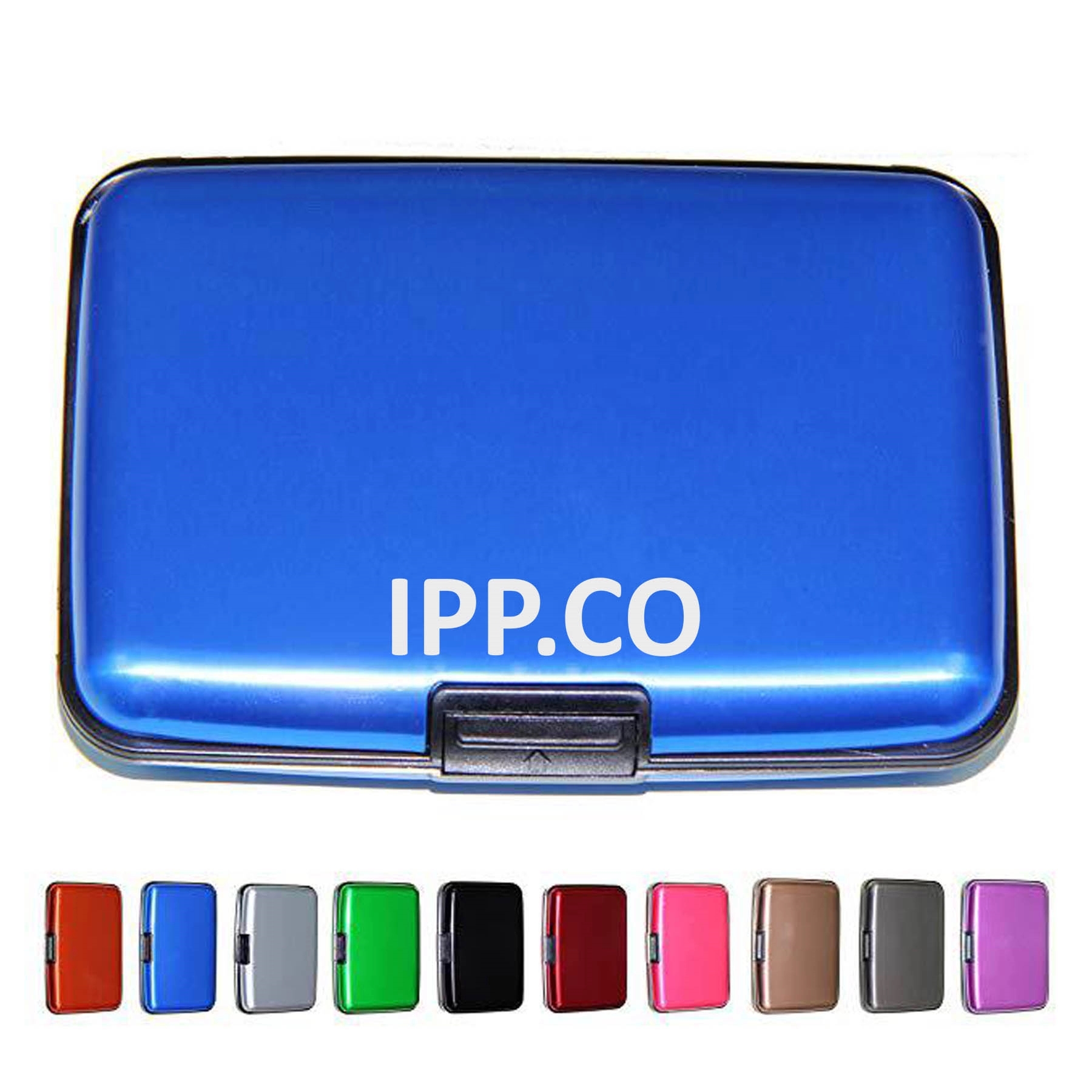 Slim Aluminum Wallet with Rfid Blocking Minimalist