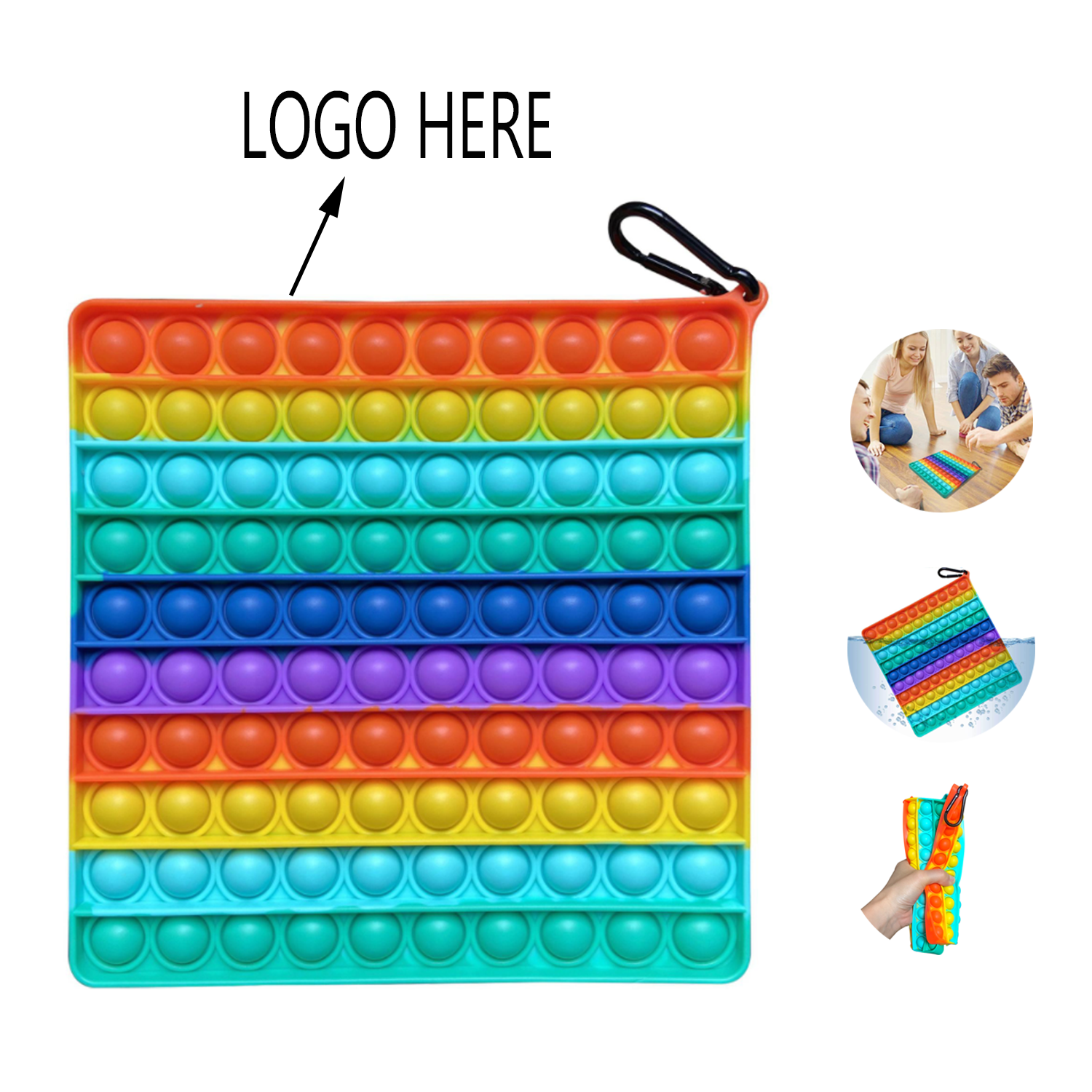 Large Size Push Pop Fidget Toy