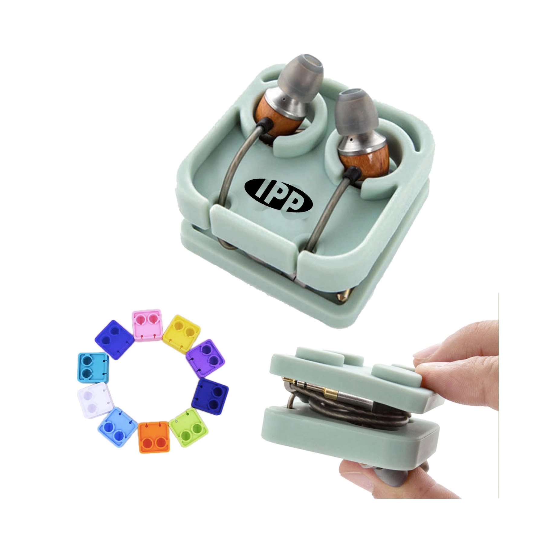 Silicone Earphone Winder/ Holder