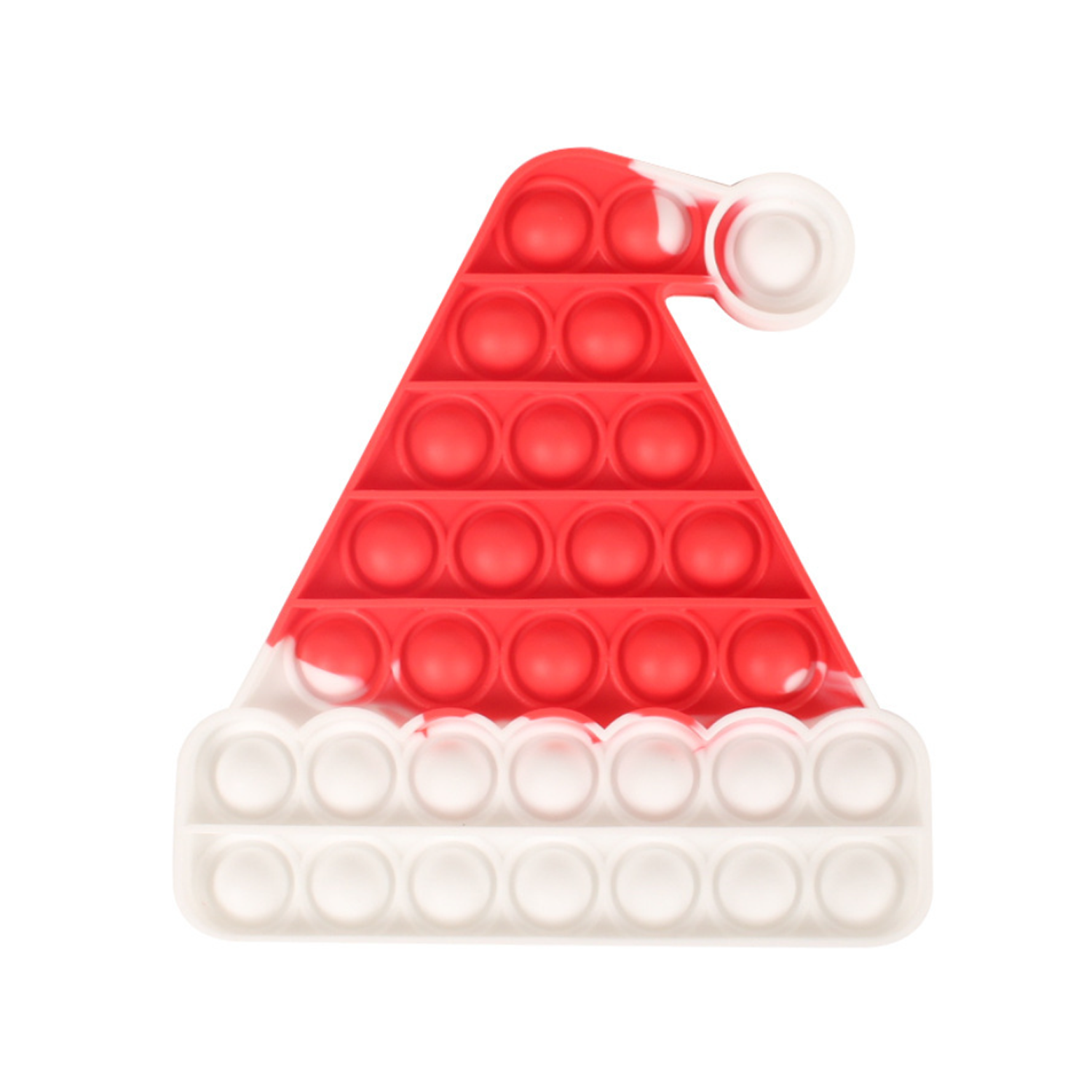 Christmas Hat Push Pop Bubble Toy