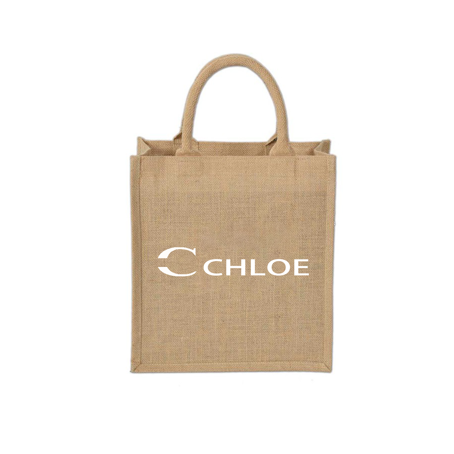 Laminated Jute Tote Bag