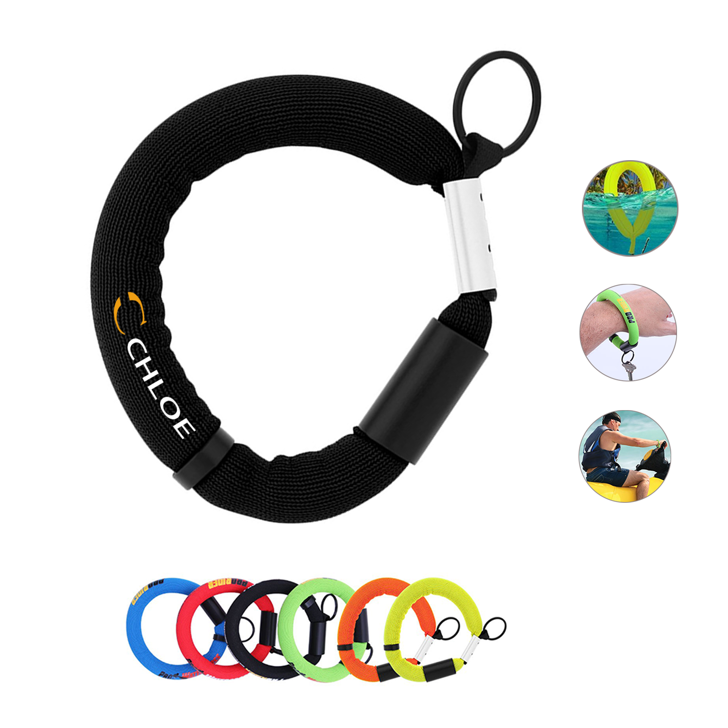 Key Floatie Wrist Ring