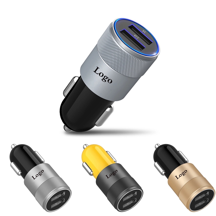 Compact USB Car Charger