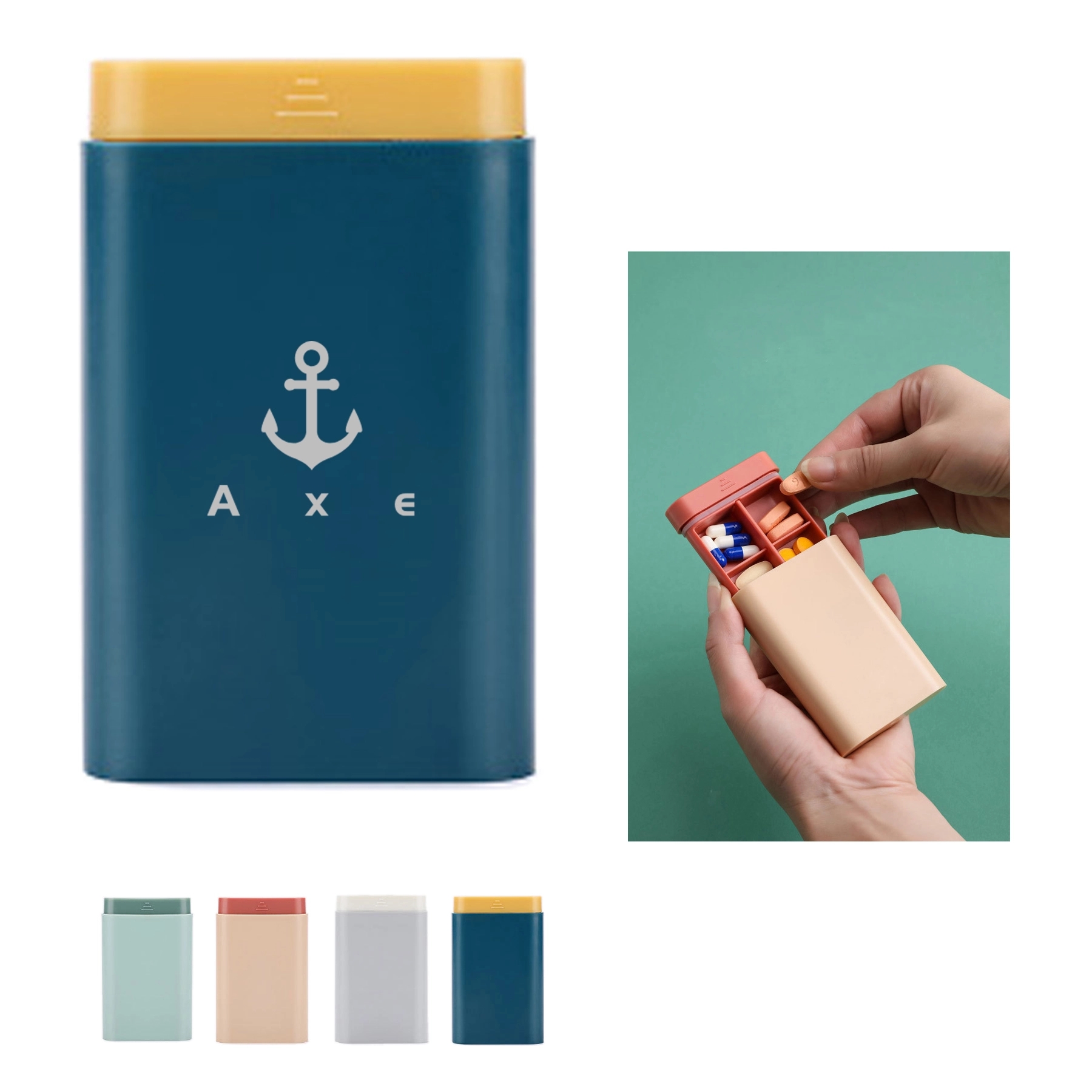 Portable Pill Storage Box