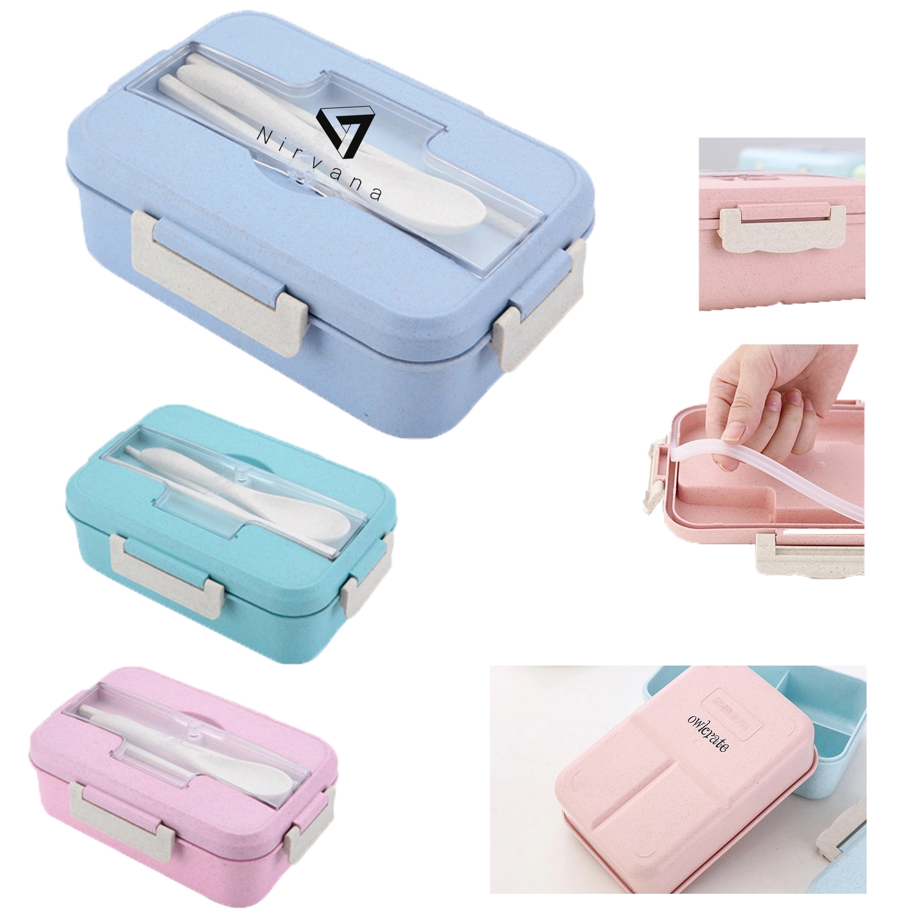 Wheat Straw Lunch Box