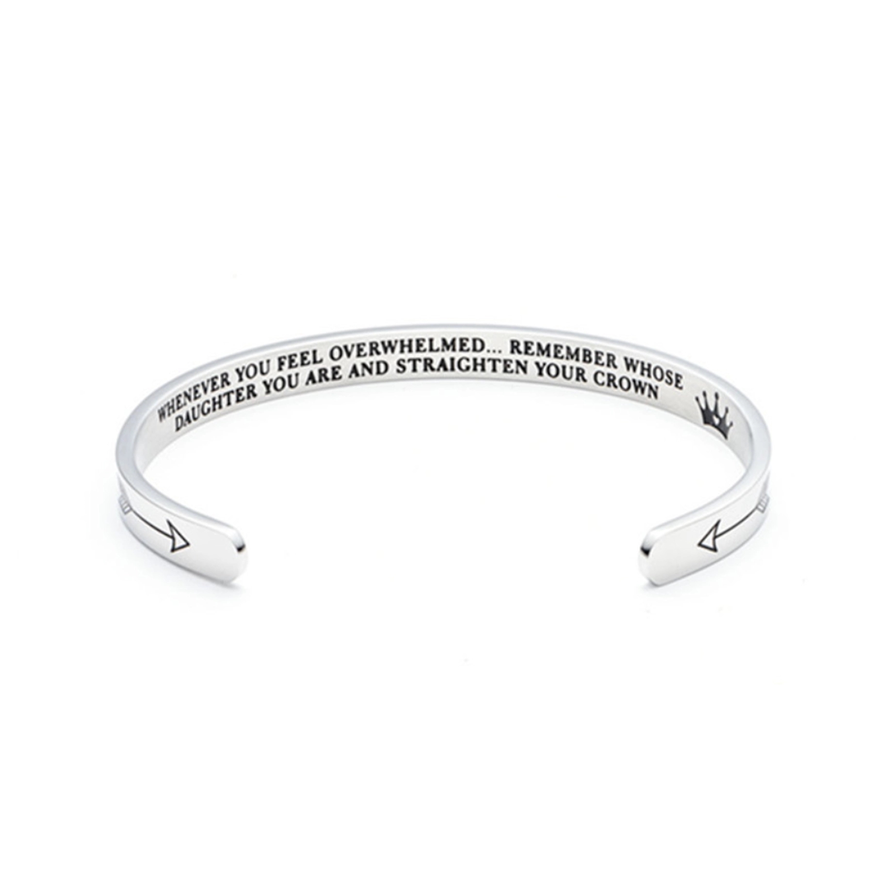 Stainless Steel Carved Couple Chain Bracelet Wrist - Image 3