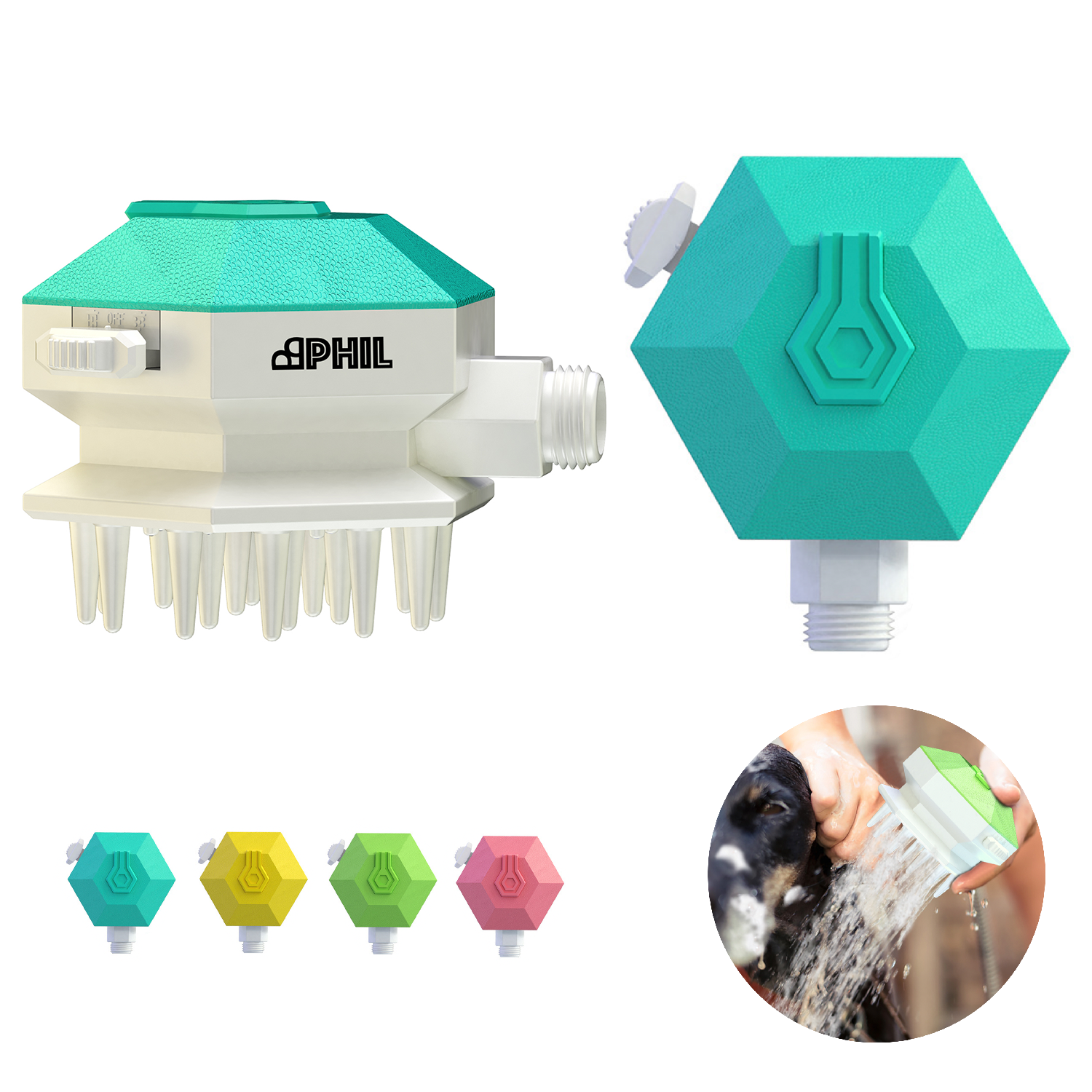 Multifunctional Pet Shower Brush