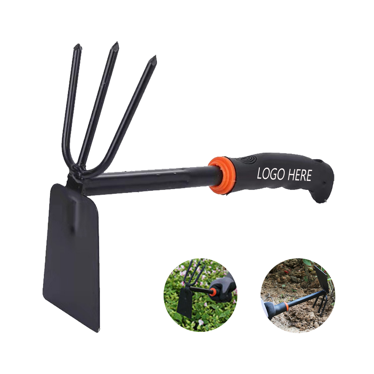 Garden Tools Hoe and Cultivator Hand Tiller