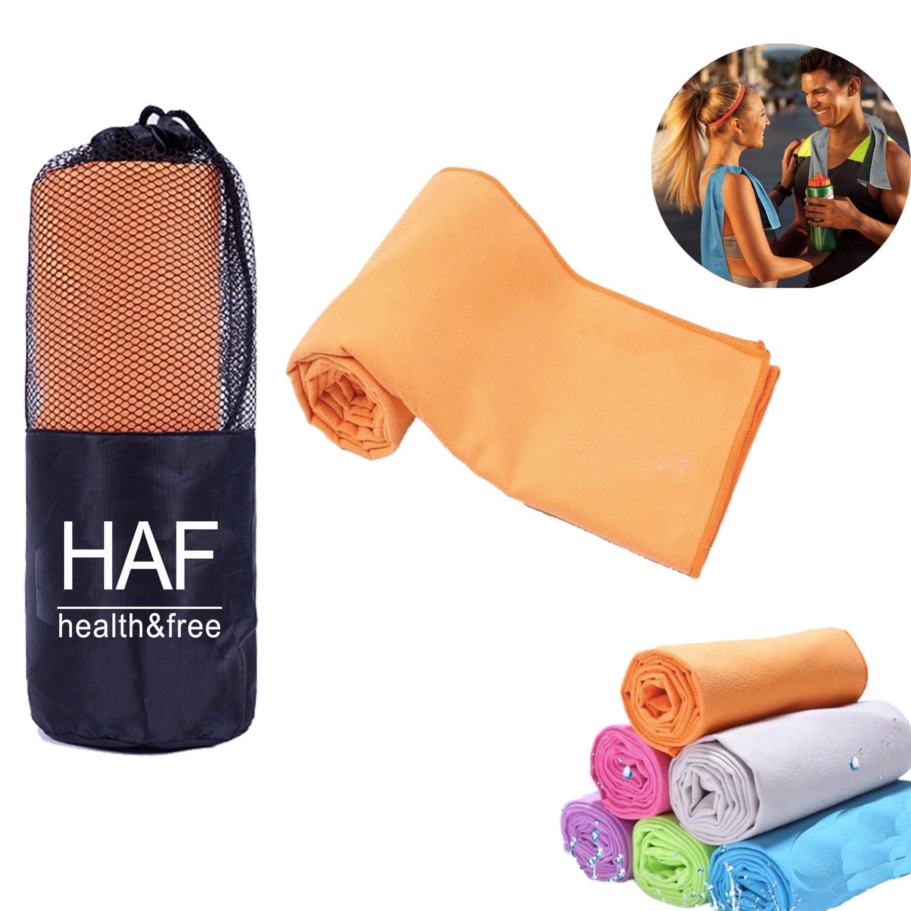 Double-sided Fleece Microfiber Cooling  Towel
