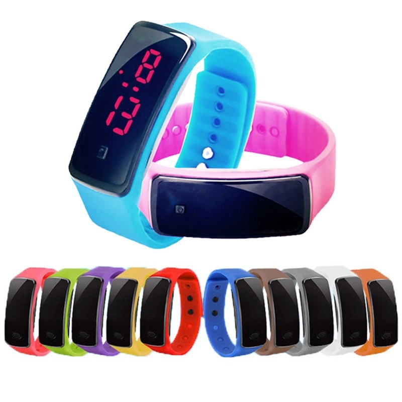 Silicone Sports LED Digital Watch Wristband