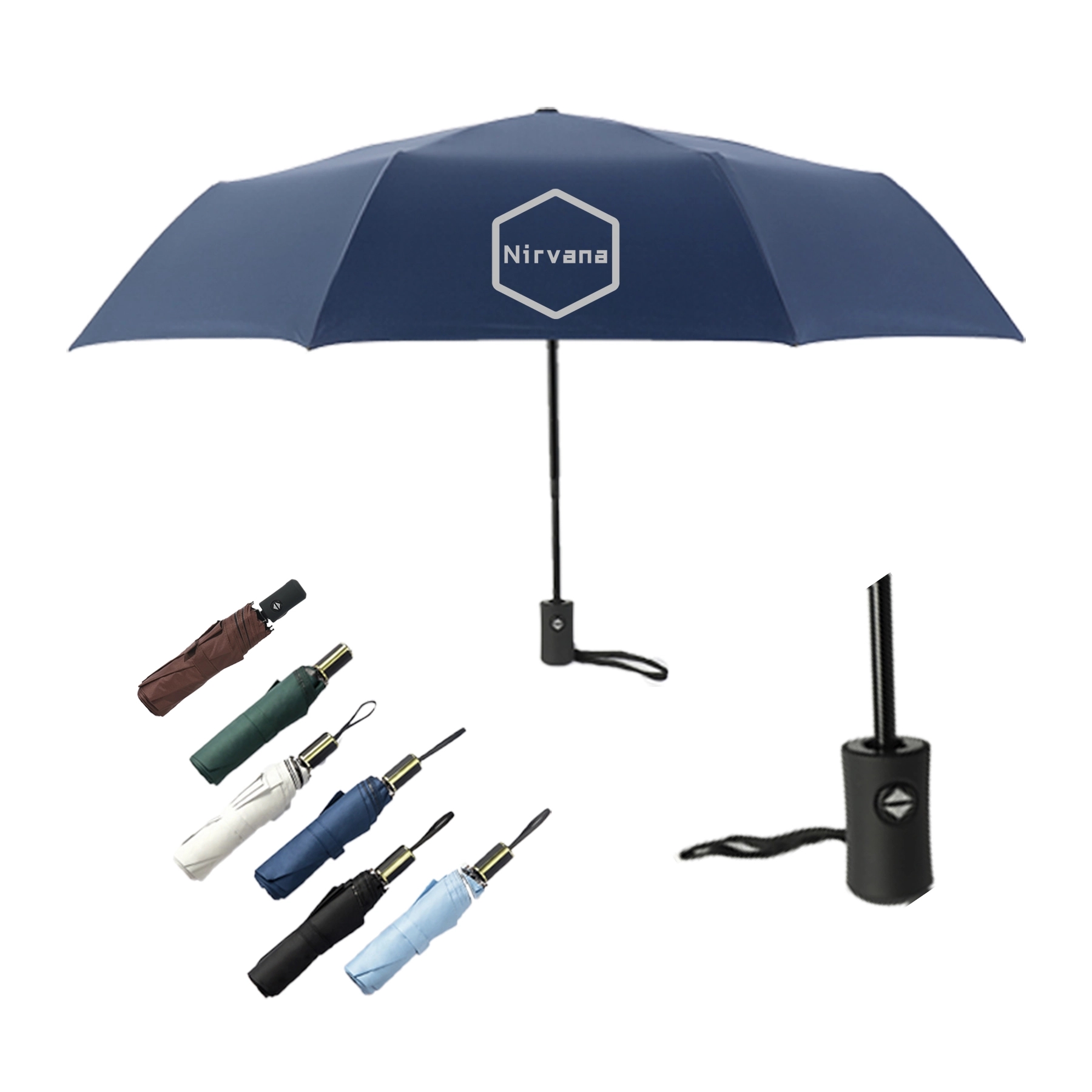 Business Gift Automatic Folding Umbrella