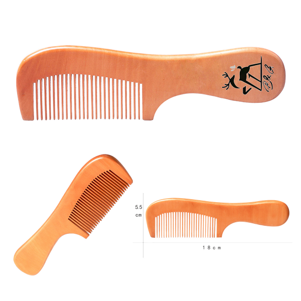Peach Wood Comb