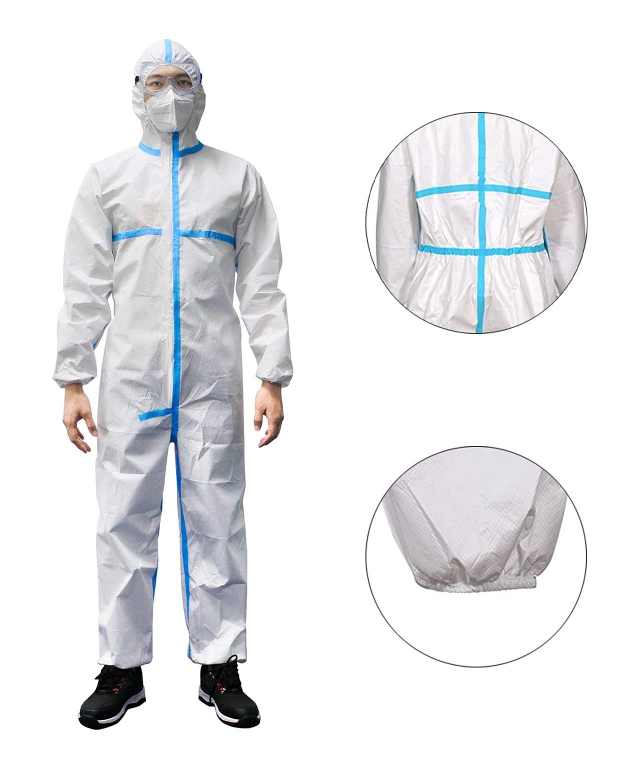 Disposable Protective Coverall Suit