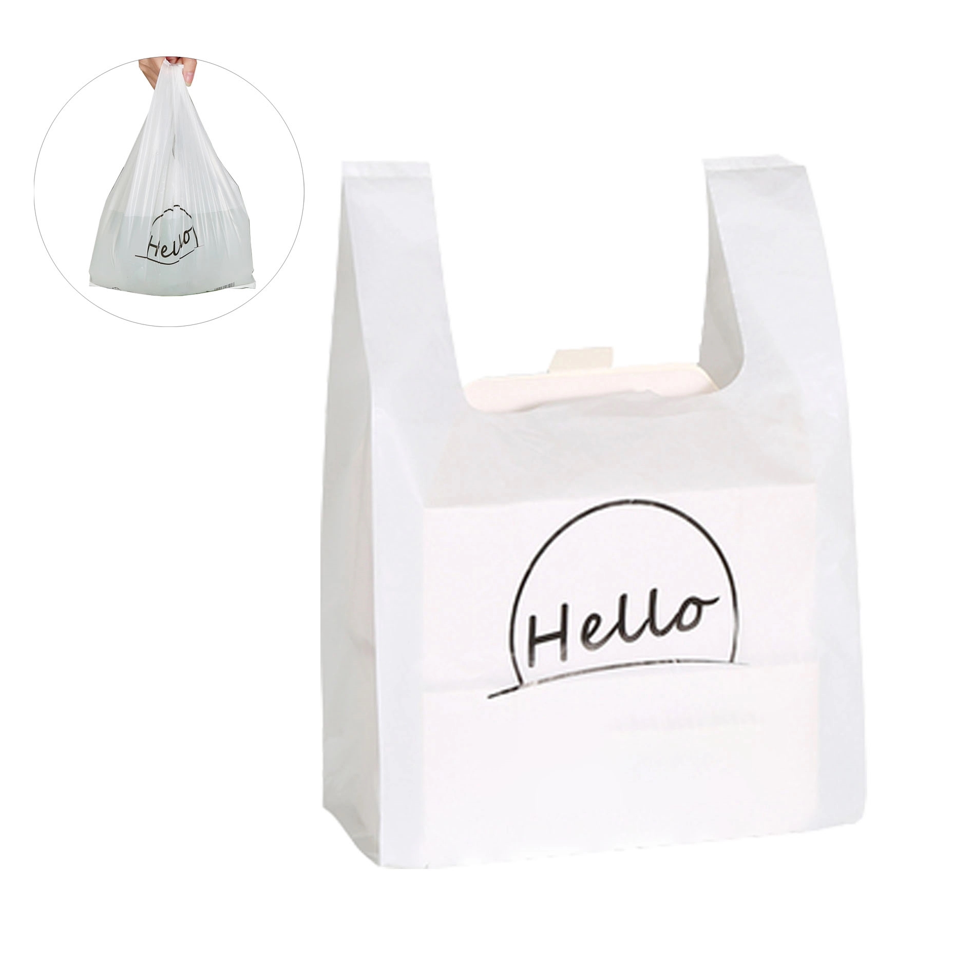 Recyclable Degradable Plastic Bag