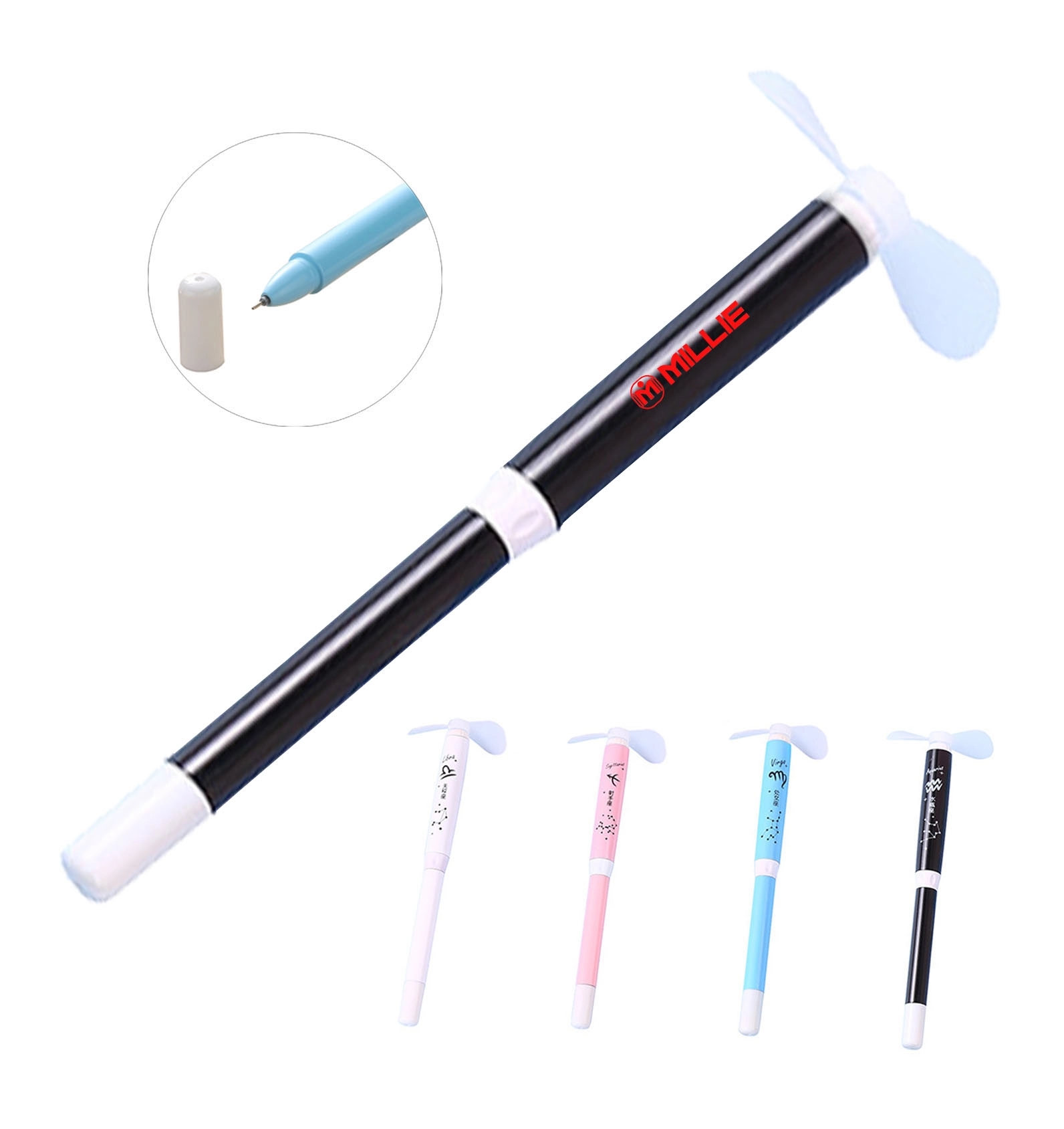 Handheld Mini Pocket  Fan Pen