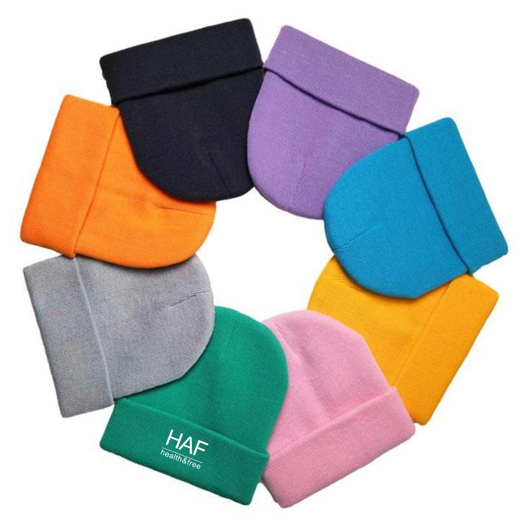 Acrylic Knit Beanie Hat