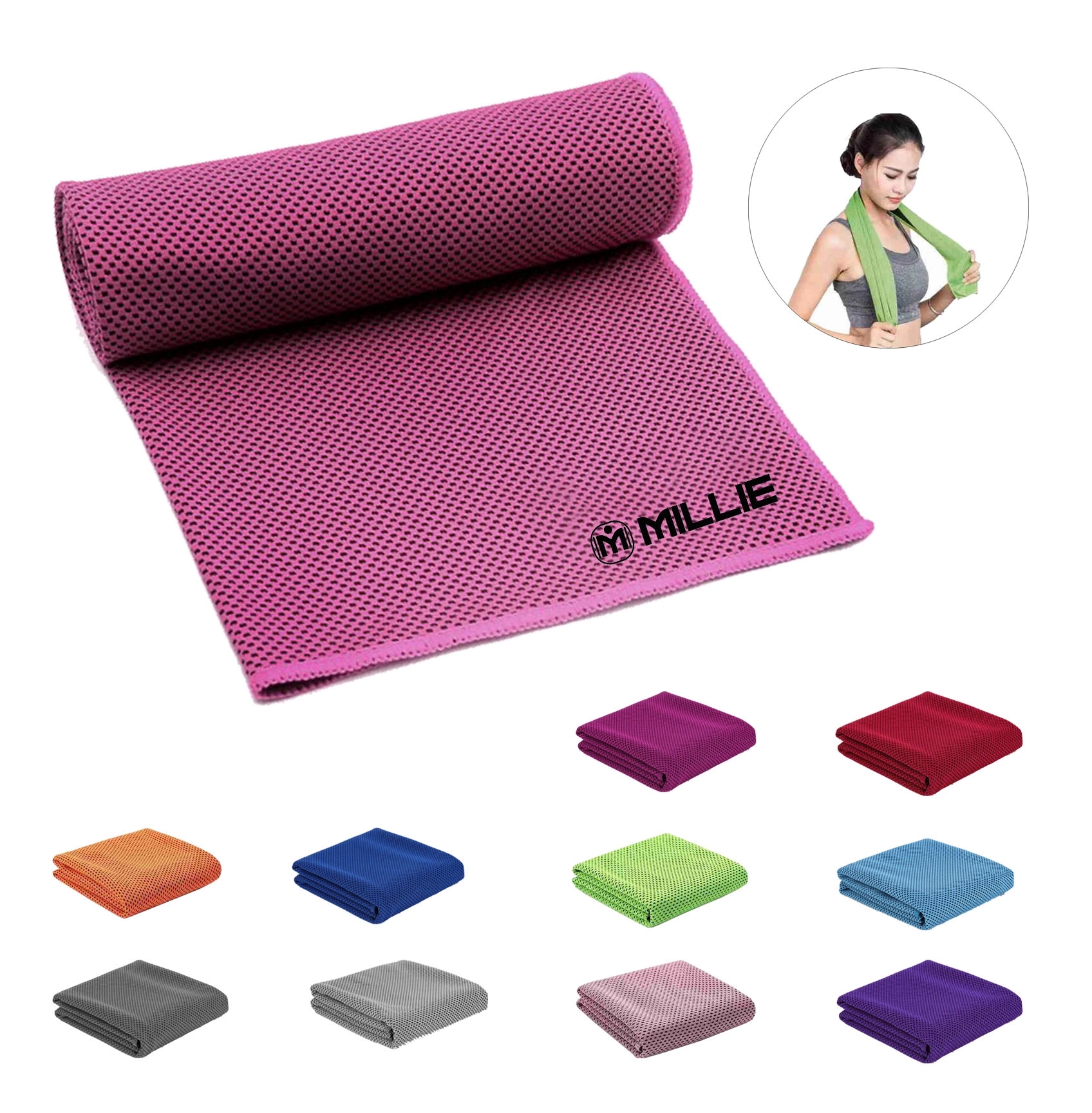Gym Outdoor Ice Cold Sports Towel