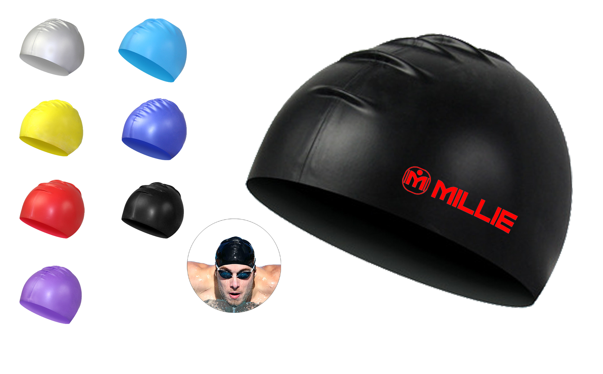 Silicone Swimming Cap