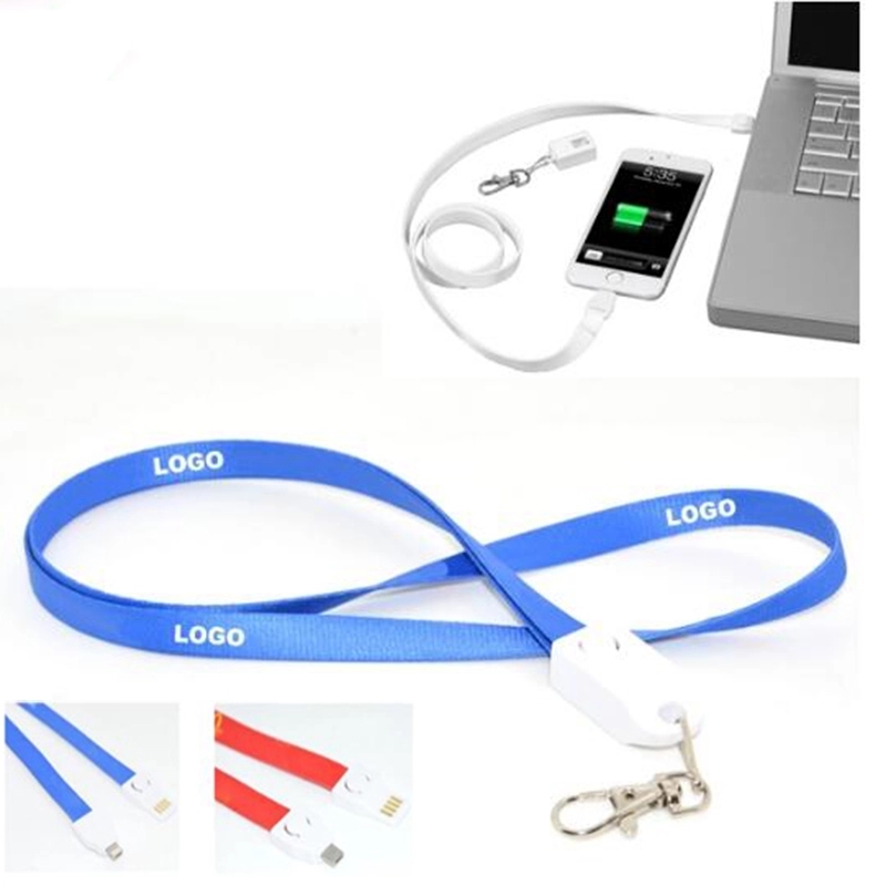 Lanyard With USB Charging Cable for IOS