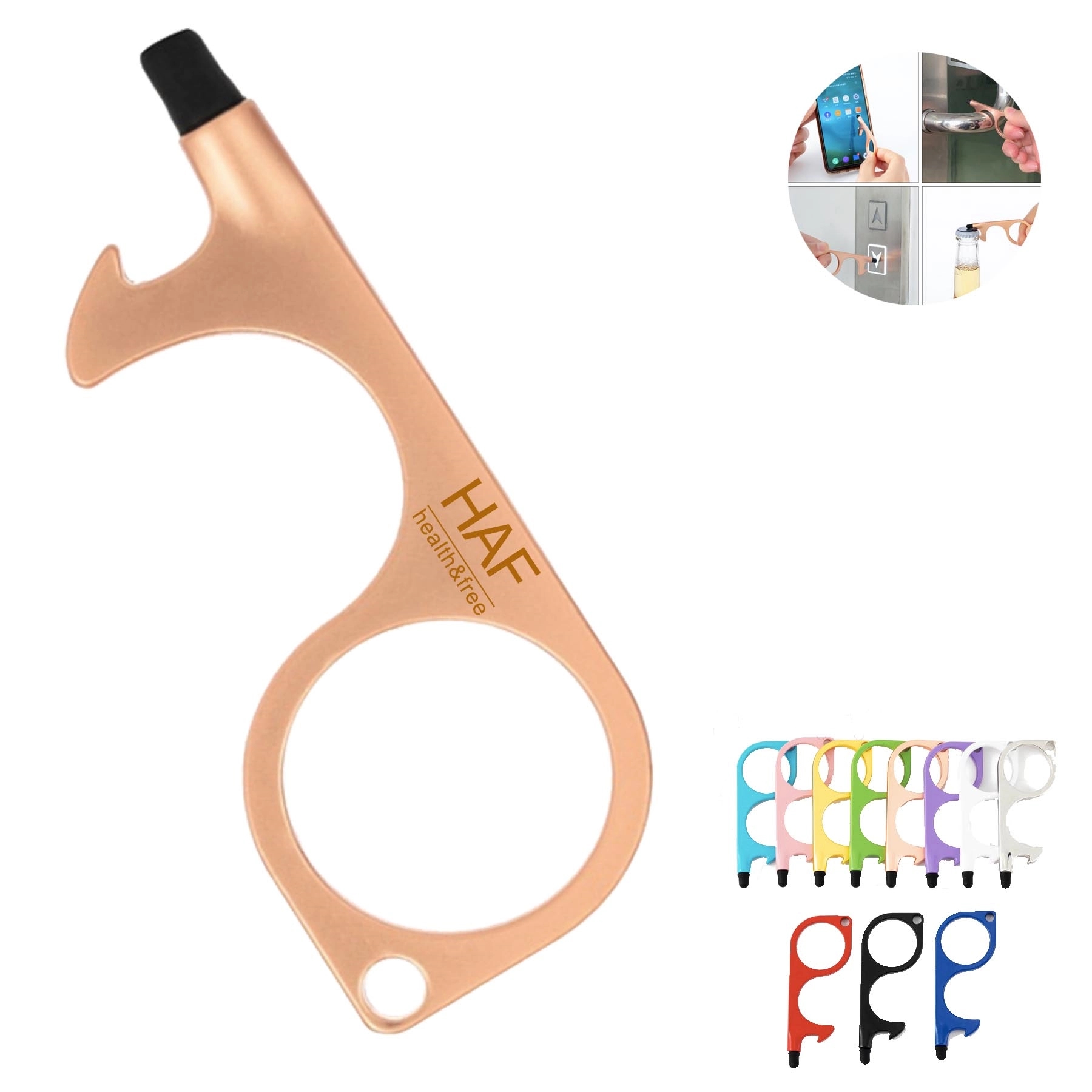 Touchless Door Opener with Stylus