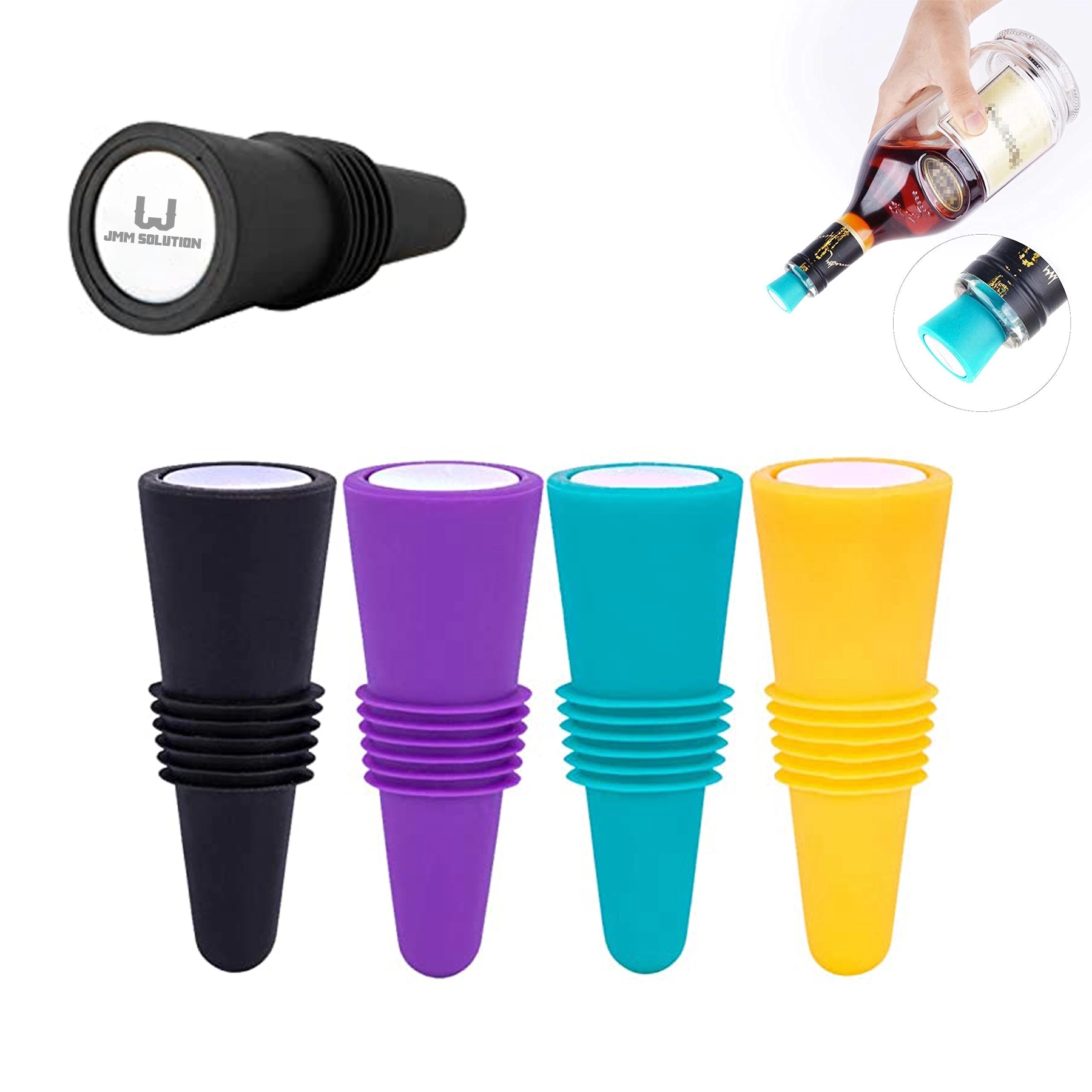 Wine and Beverage Bottle Stoppers