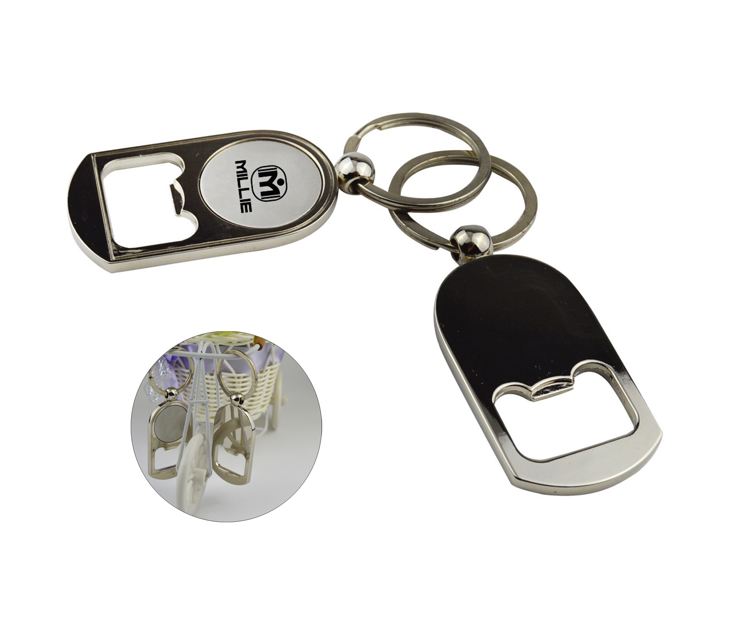 Business Metal Keychain