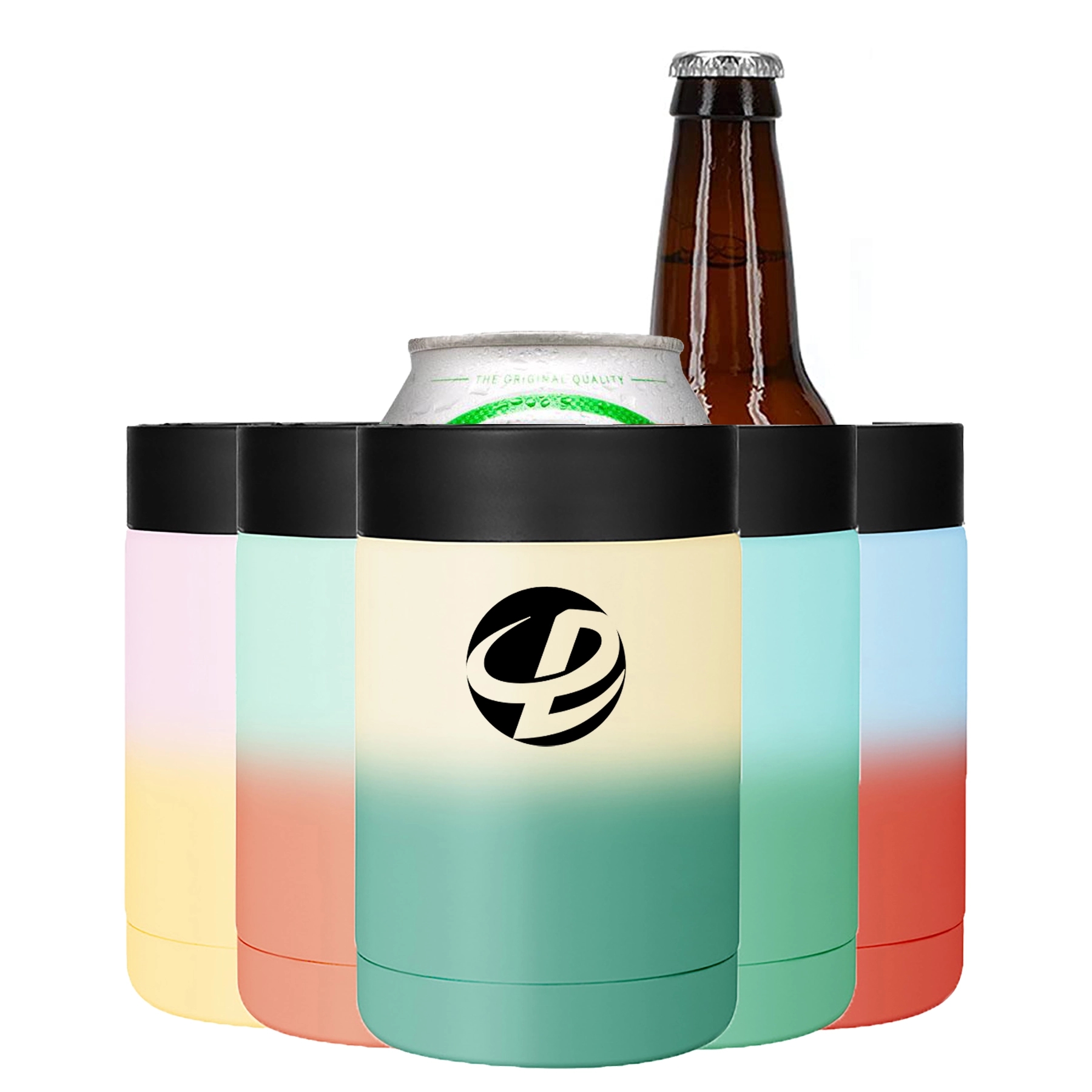 Slim Can Cooler Stainless Steel Double-walled Insulator 12oz