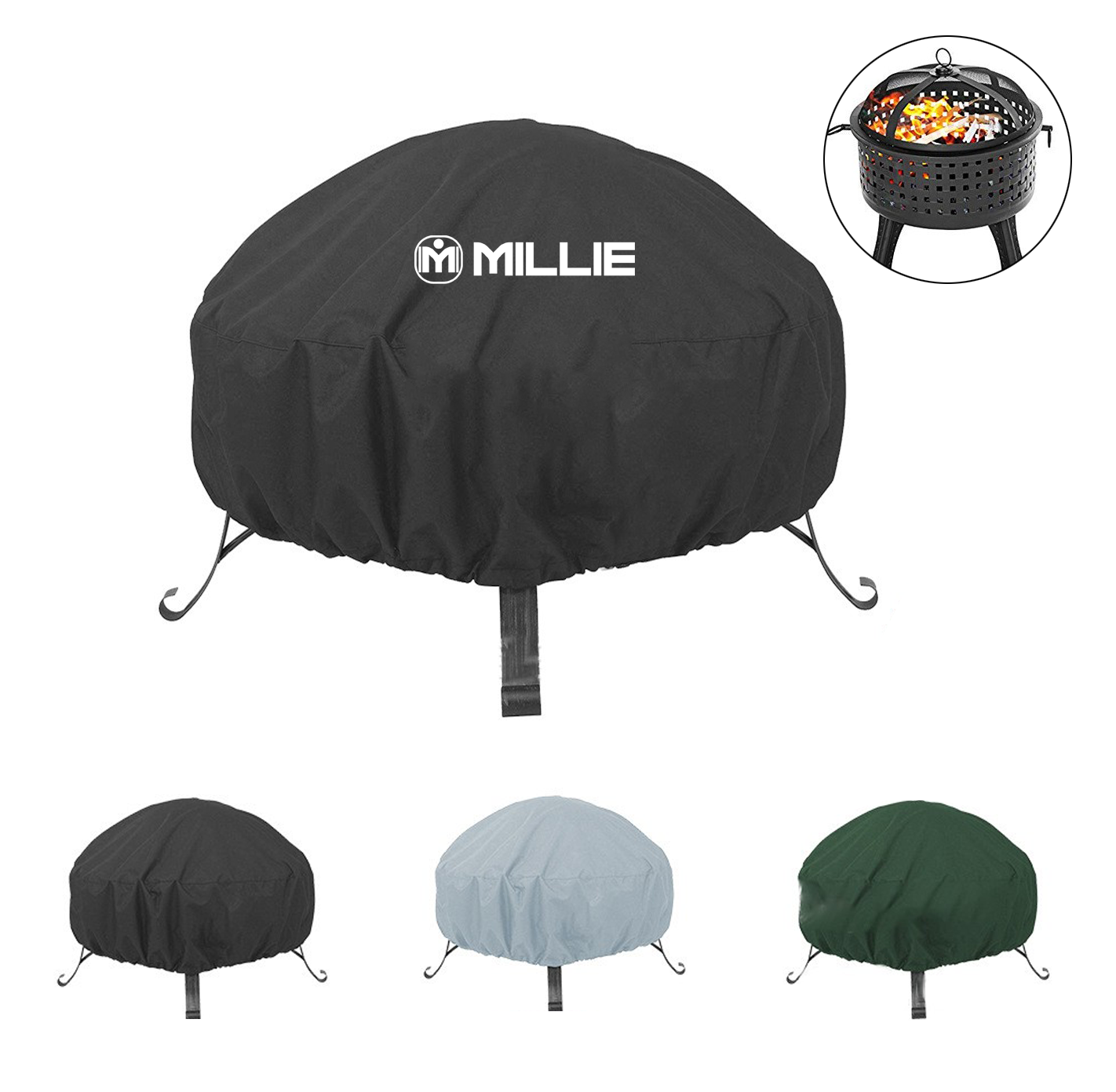 Porch Shield Fire Pit Cover