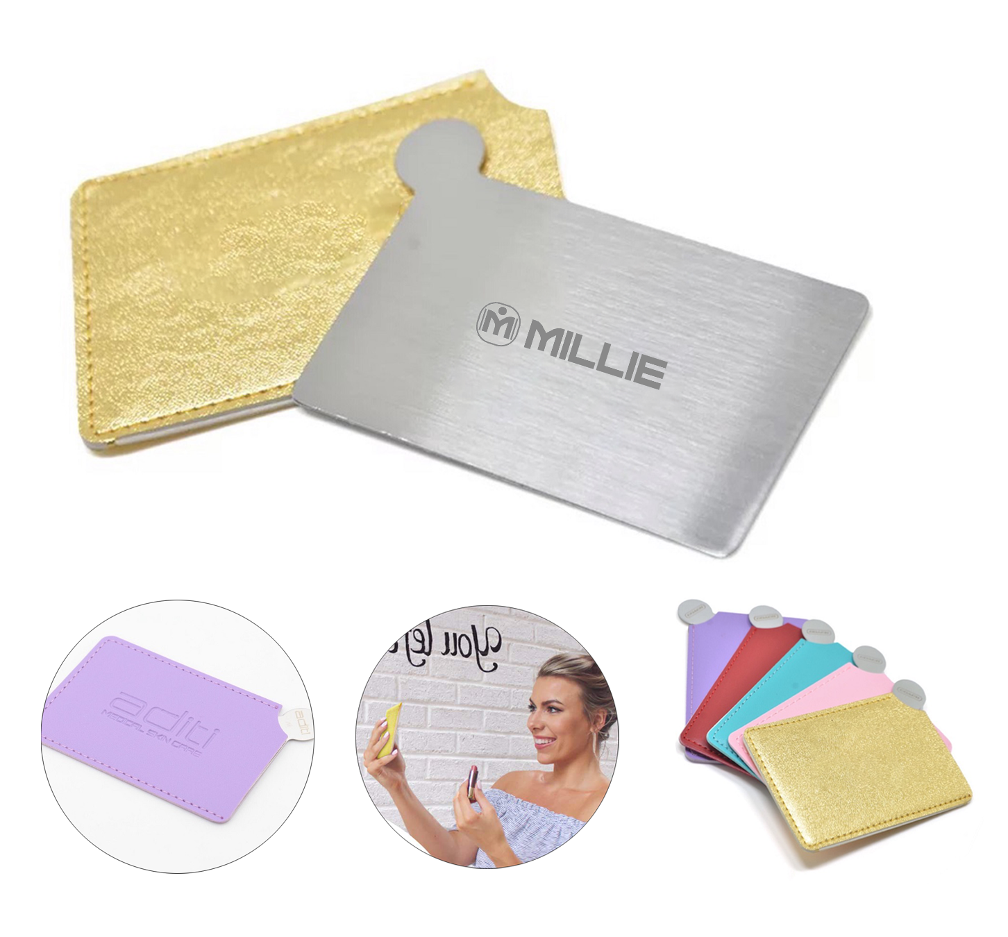 Portable Handle Mirror