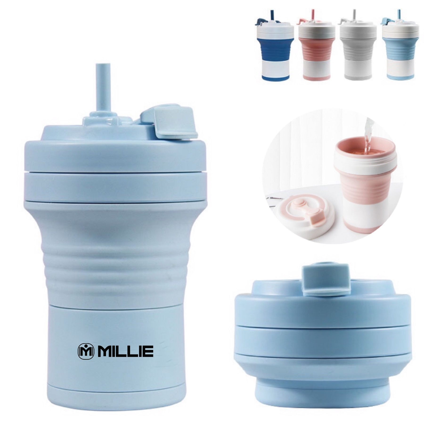 Silicone Foldable Bottle