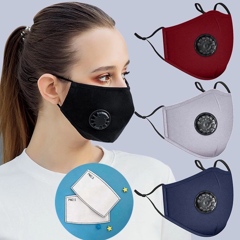 3 ply Reusable mask with air breathing
