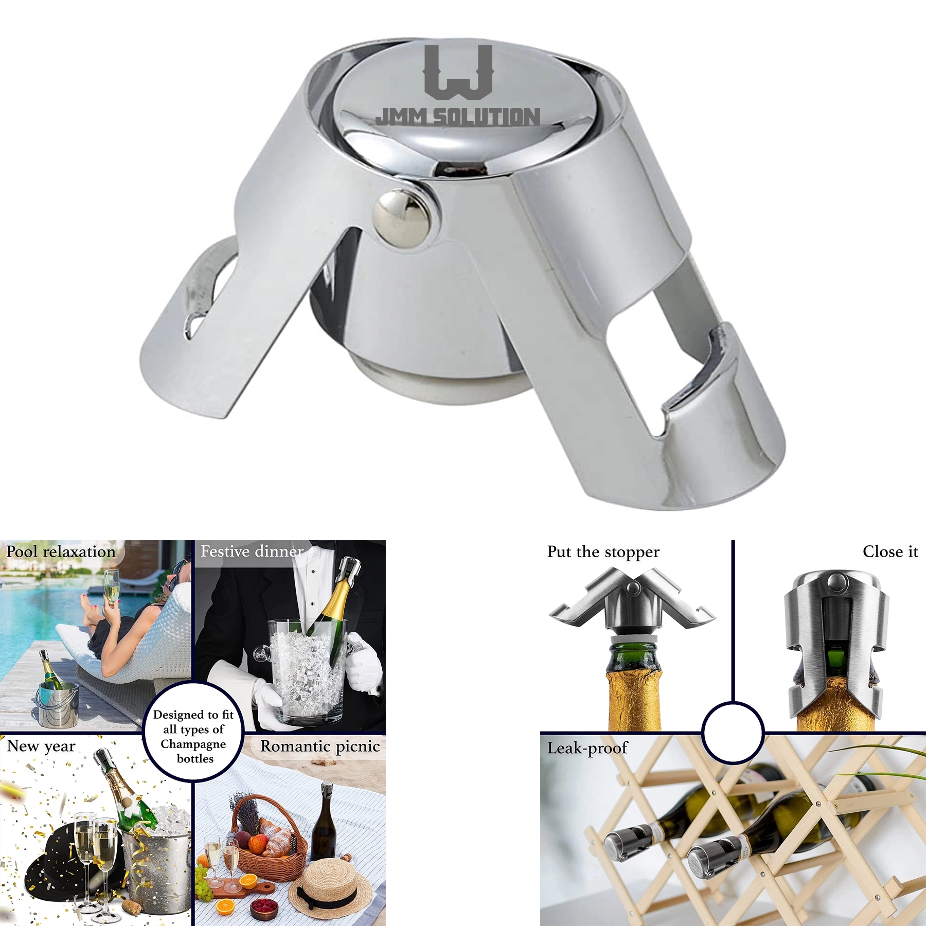 Champagne Sealer Stopper