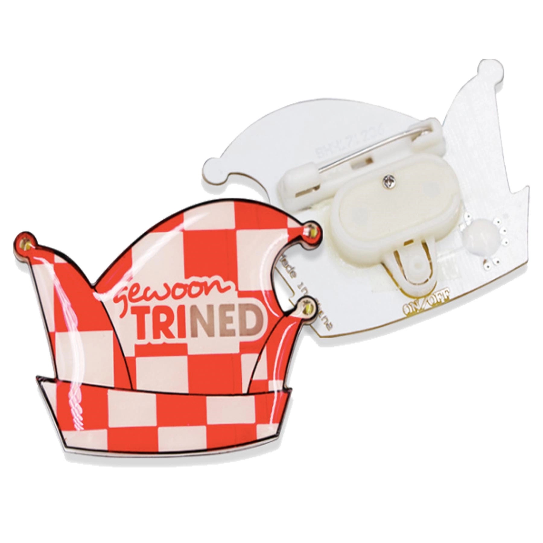 Halloween Flashing Brooch Pins