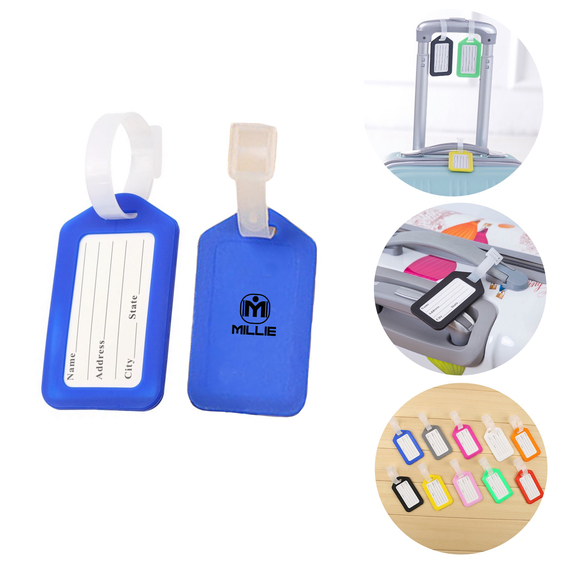 Custom Aircraft Luggage Tag