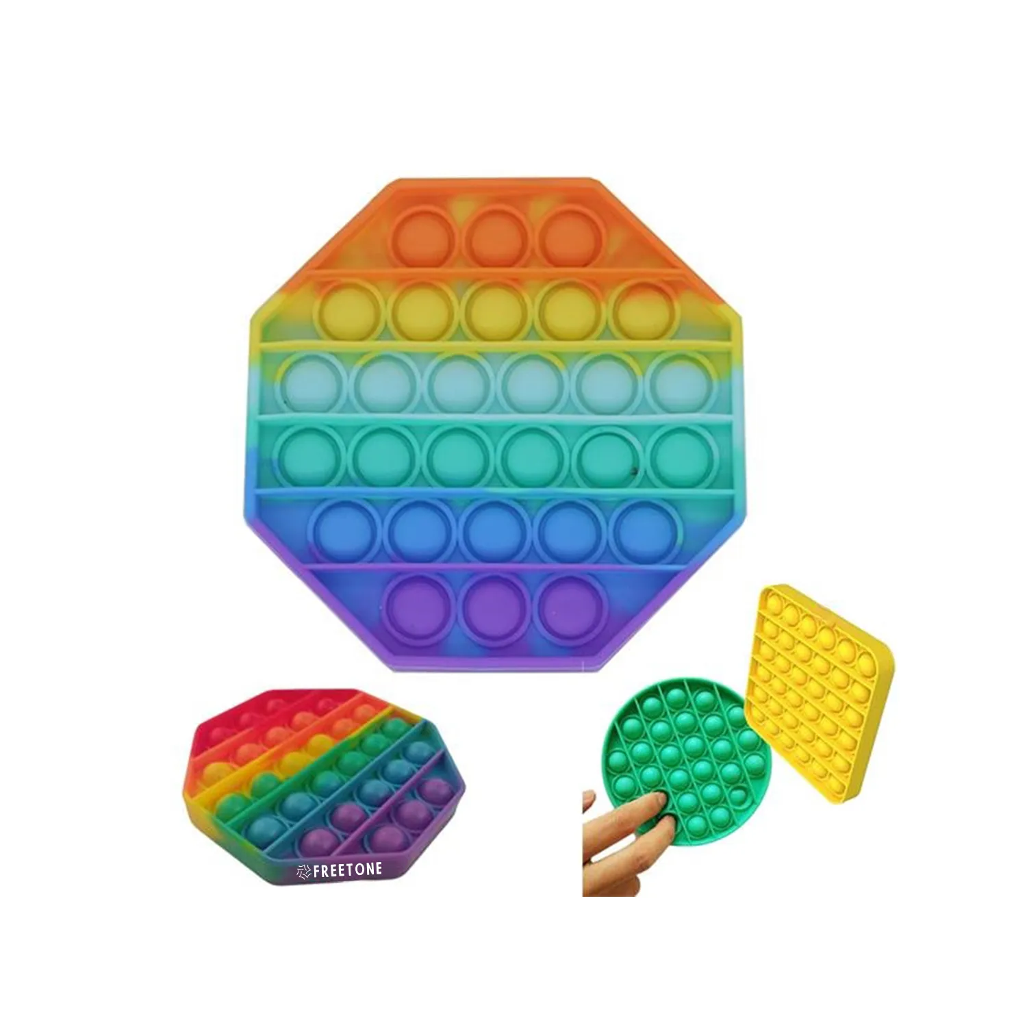 Stress Reliever Octagon Fidget Toys