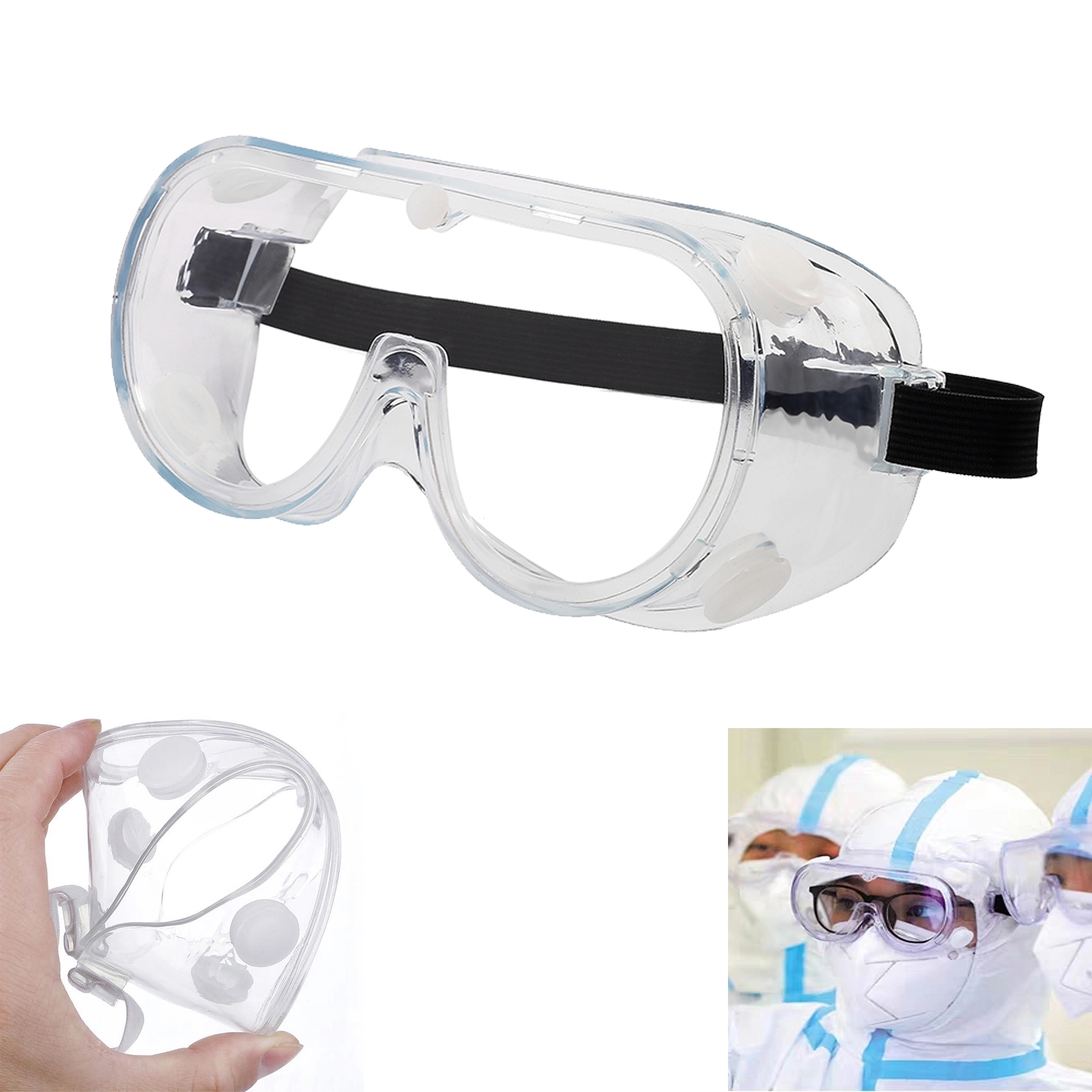 Anti Fog Scratch Resistant Safety Goggles