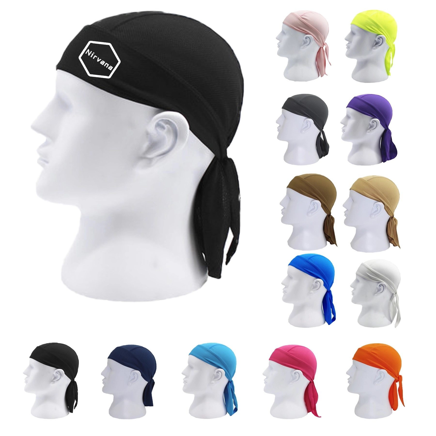 Pirate Turban For Outdoor Cycling