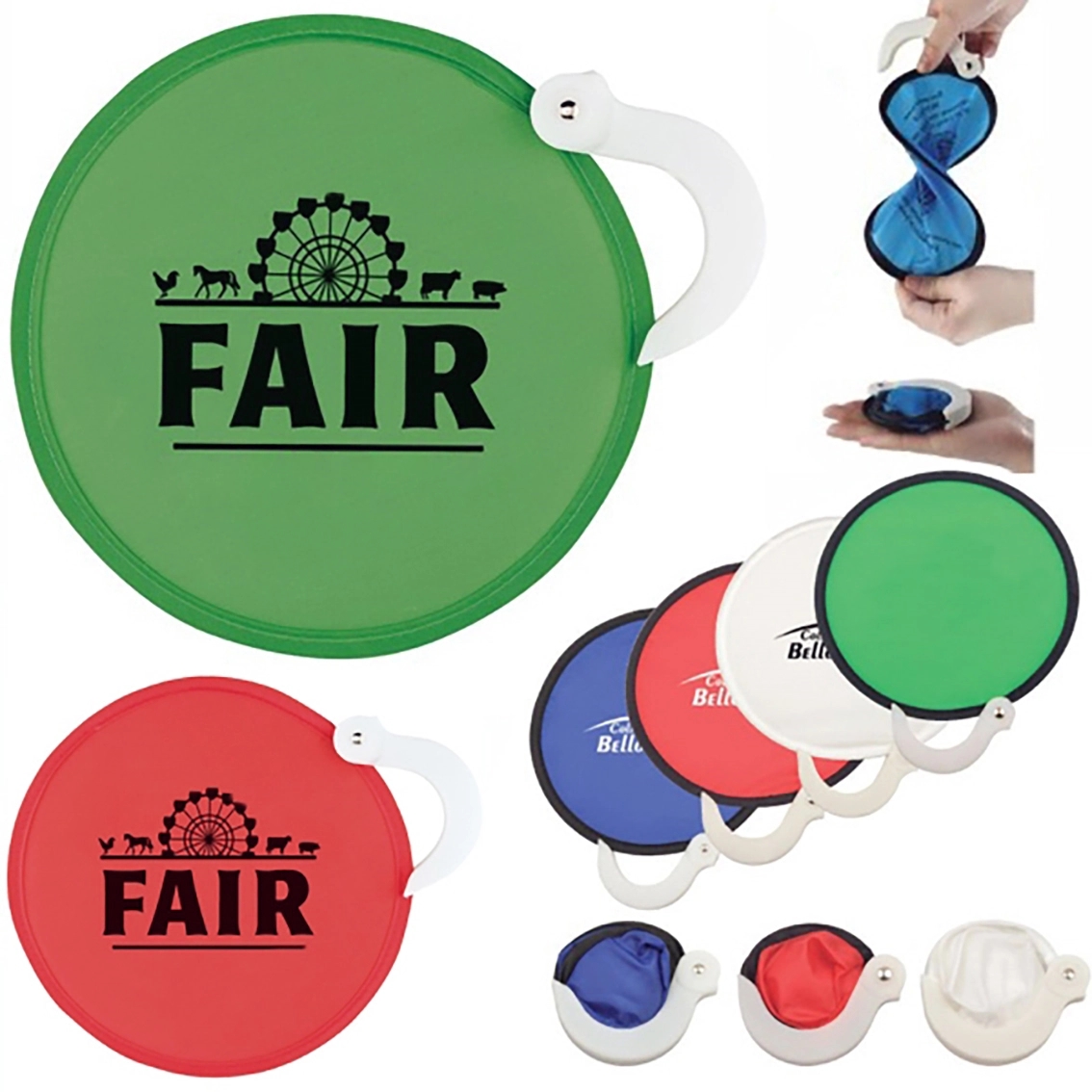 Nylon Cyclone Fan with Pouch