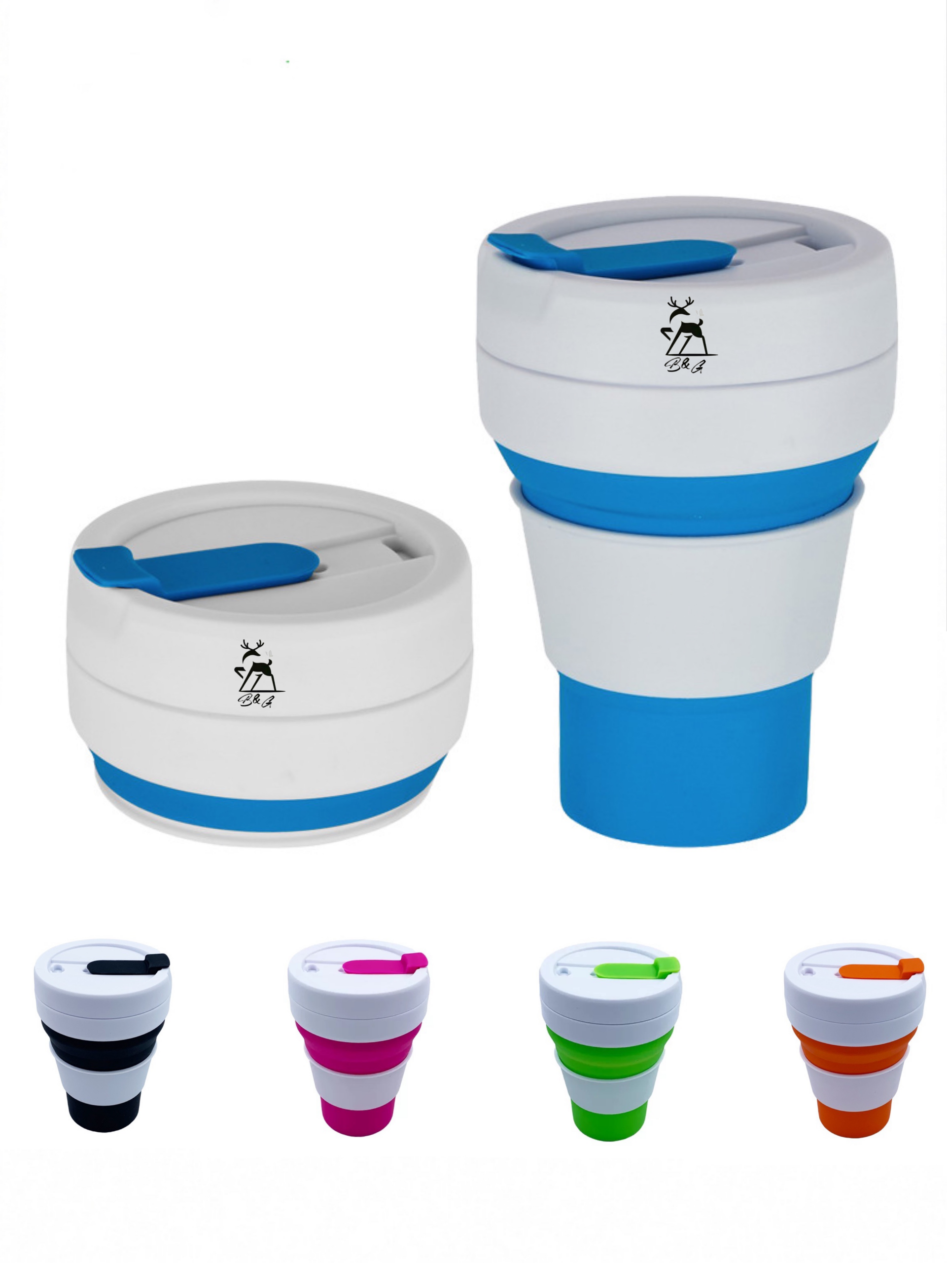 12oz Folding  Water Cup