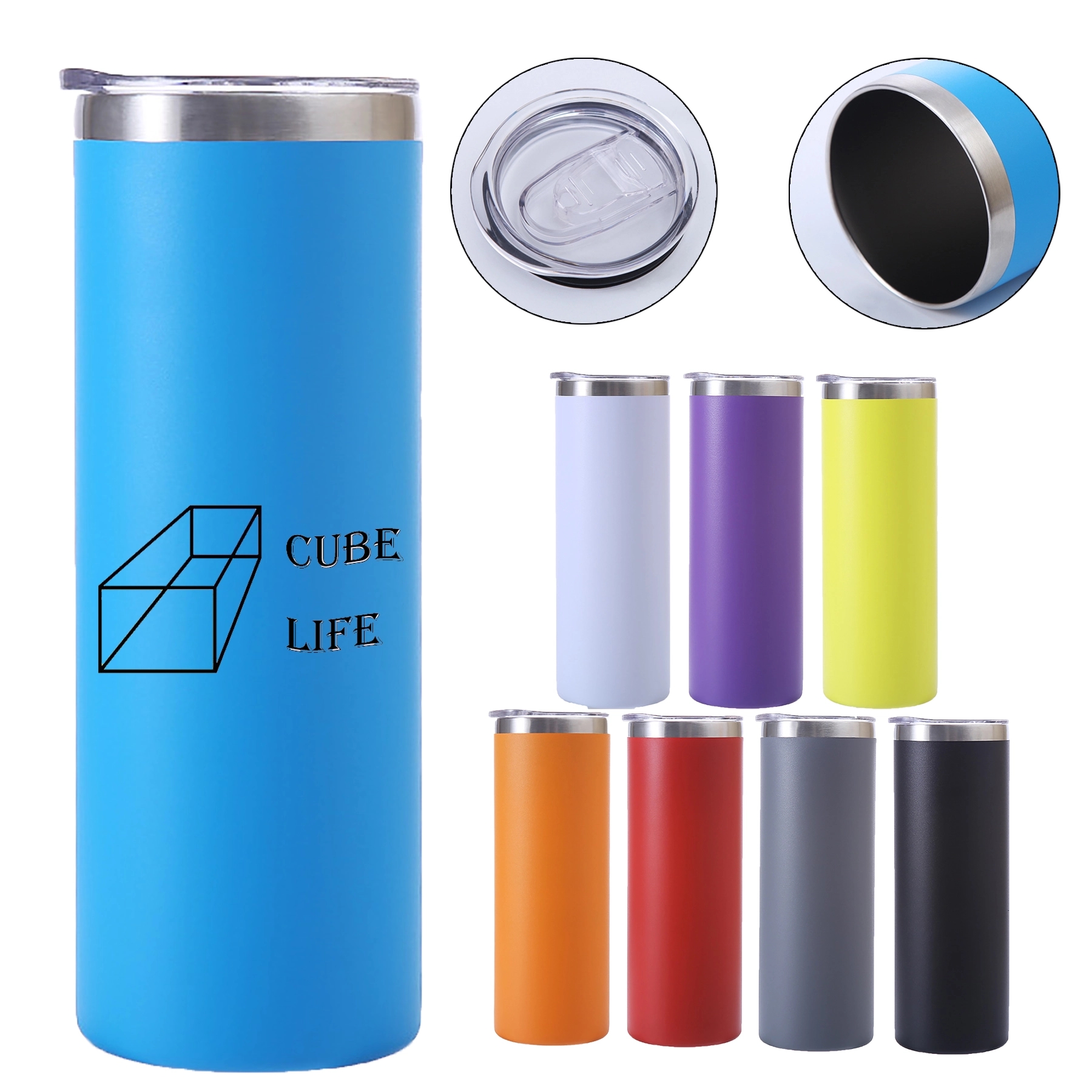 20oz Insulated Stainless Steel Double Wall Water Bottle