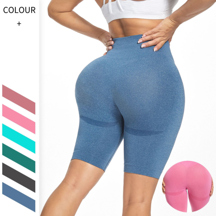 Women's Fitness High Waist Yoga  Sports Tights Short Pants